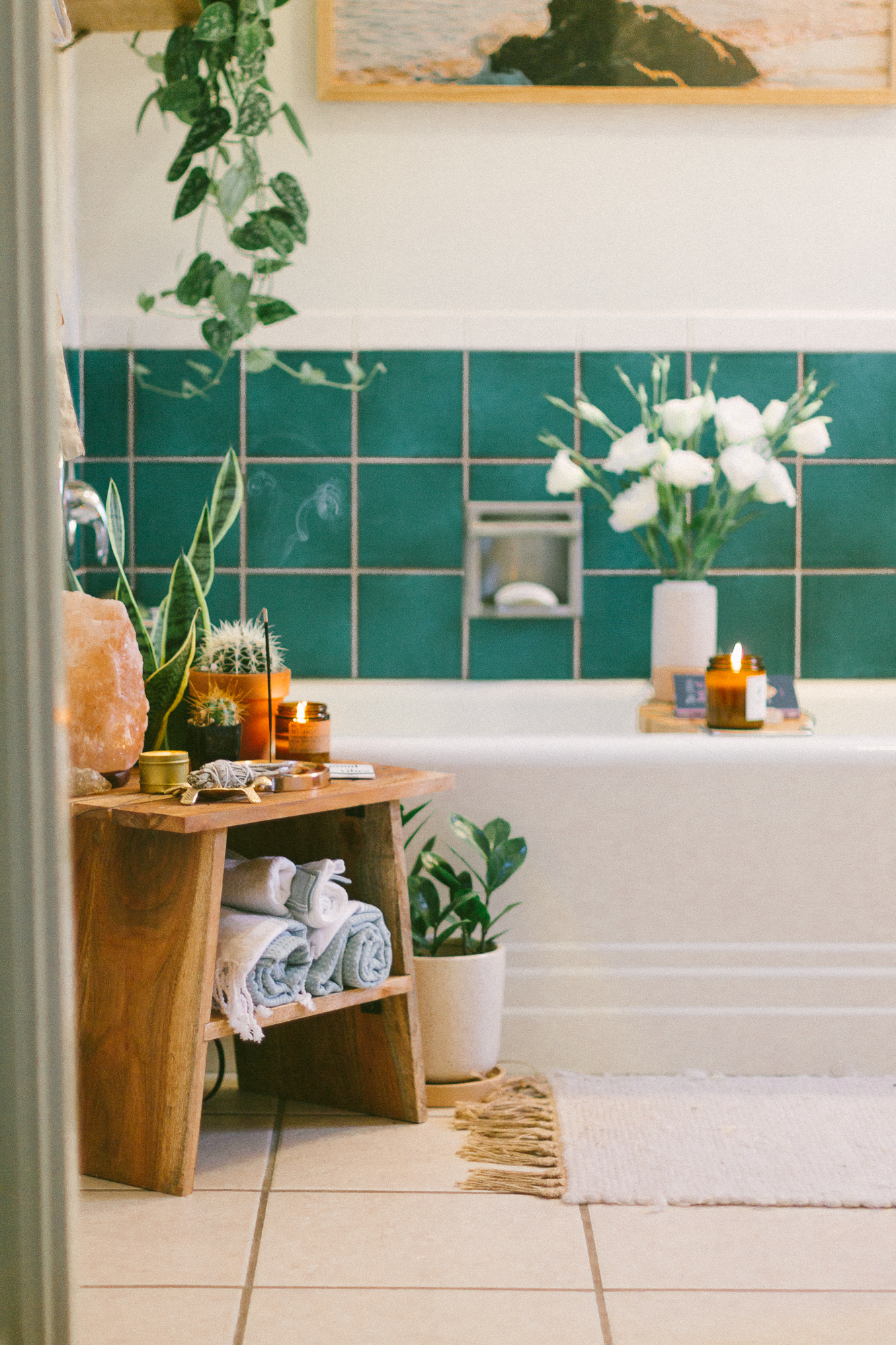 Bathroom Reveal: Before & After — Black & Blooms