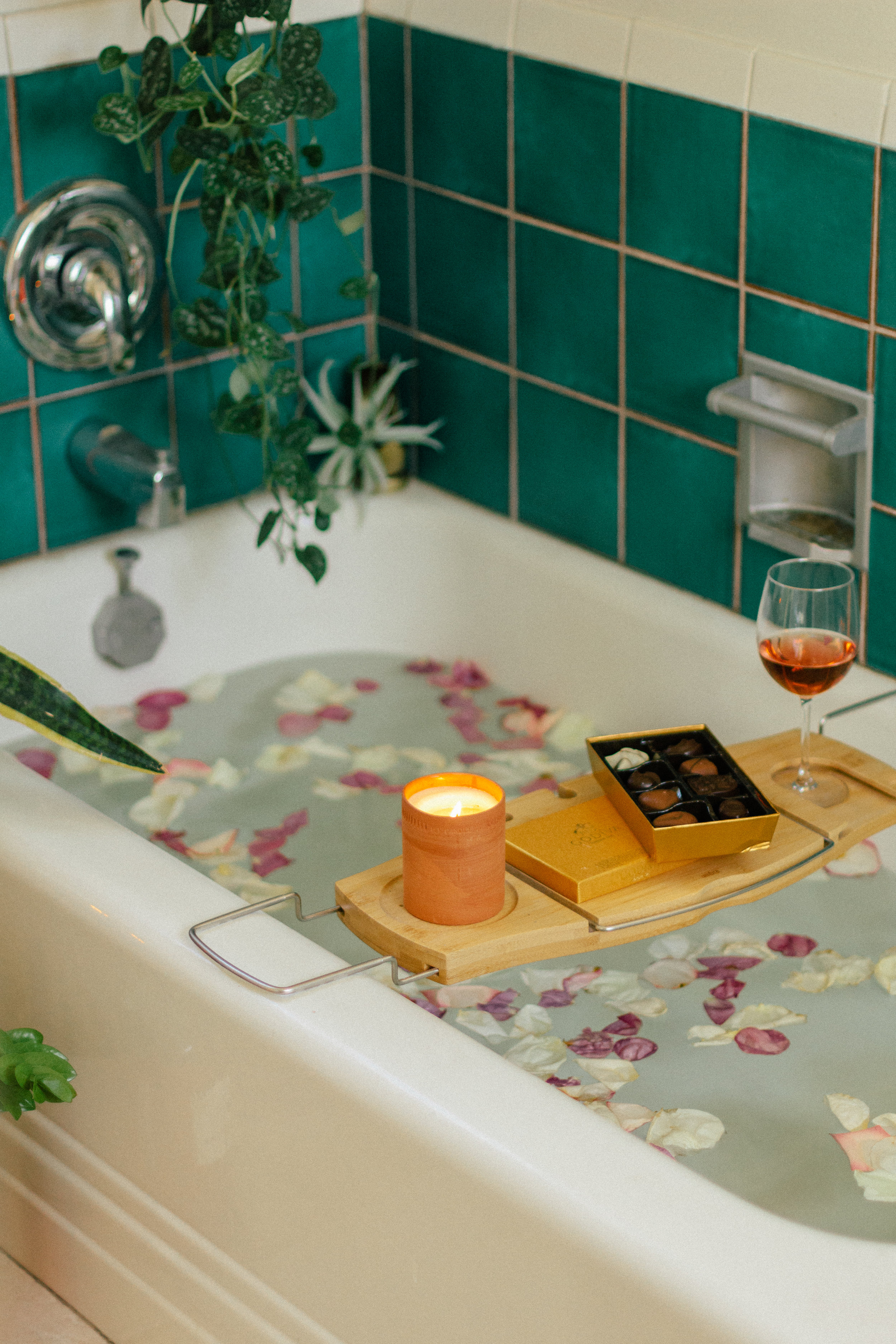 Treating Yourself to a Self Care Bath — black & blooms