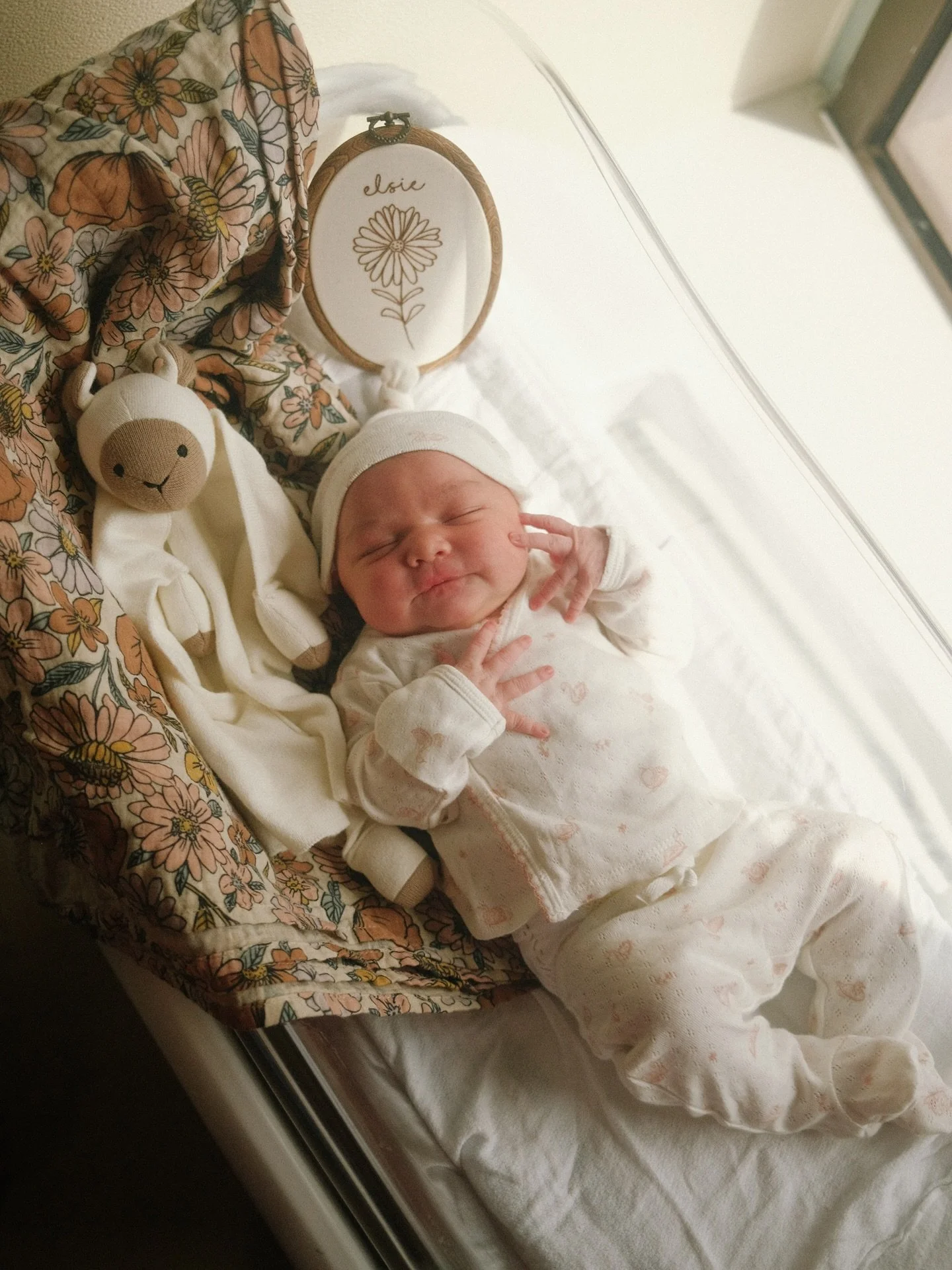 our little elsie is here! she arrived on our 14 year anniversary, a special day made infinitely sweeter. we&rsquo;re so in love with her 🤍