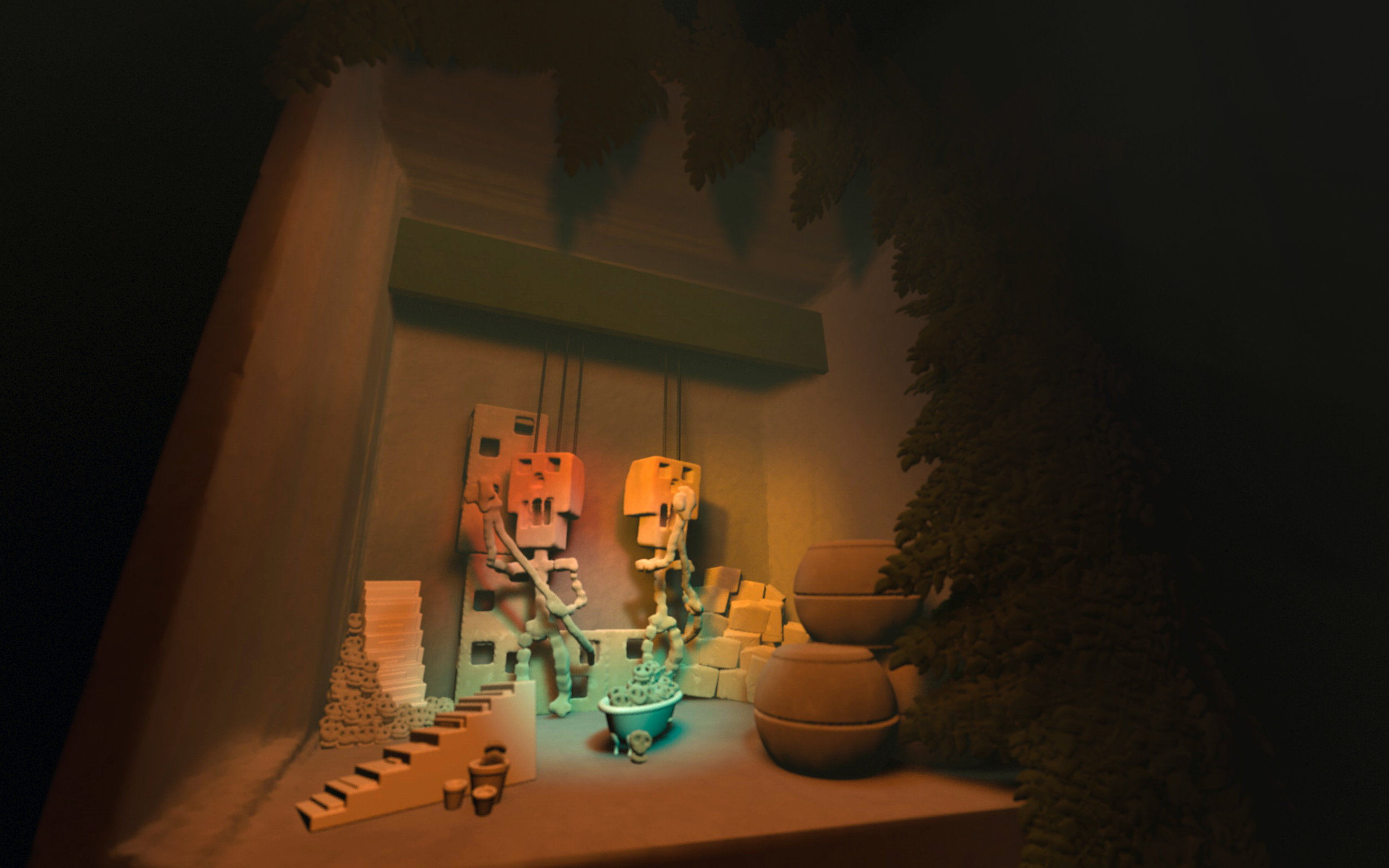 Spooky corner.