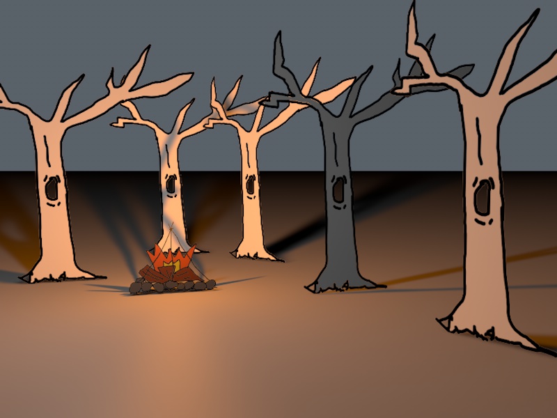 Campfire Cutouts