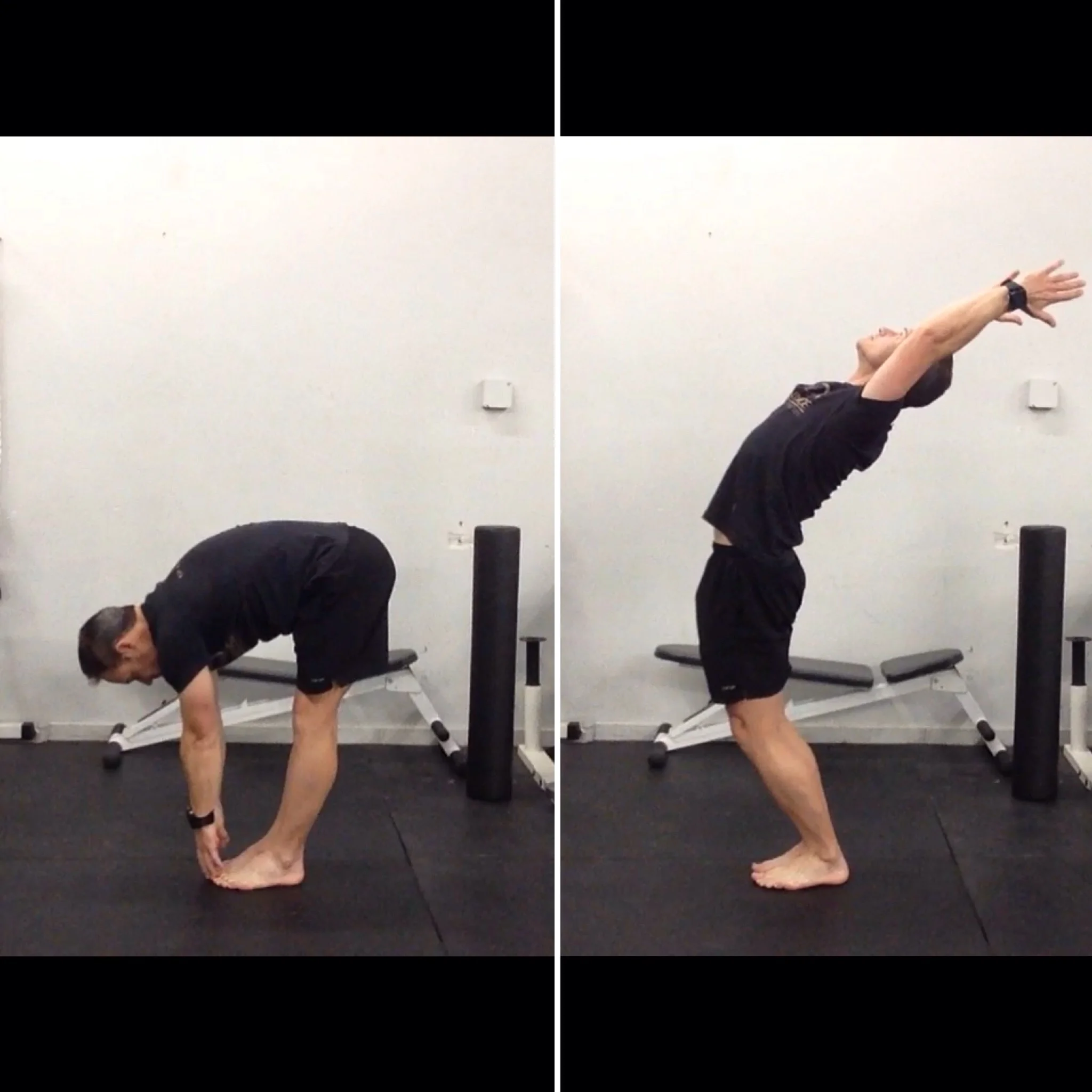 Toe Touch Reach Back