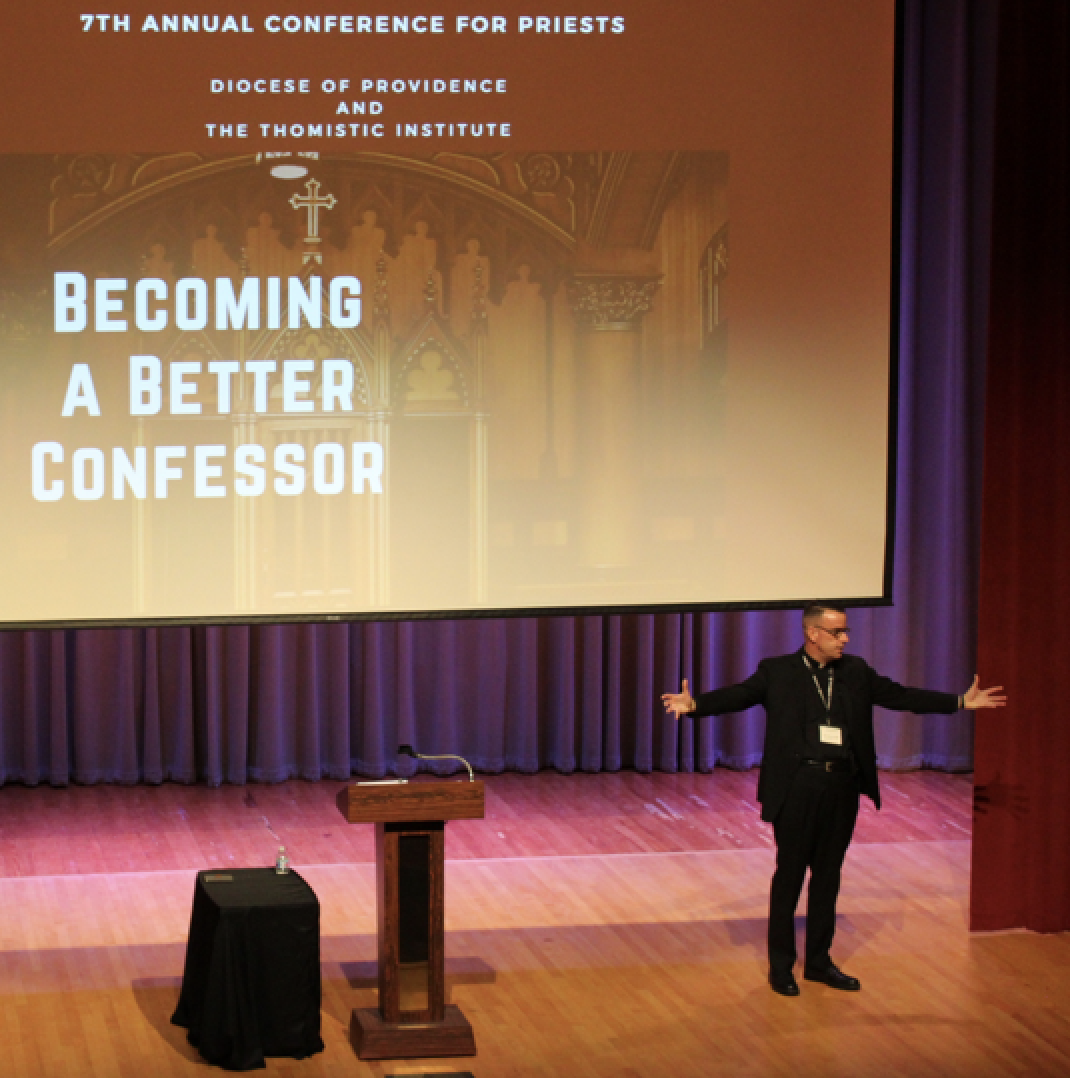 Msgr. Brian Bransfield addresses issues for those suffering from addiction.
