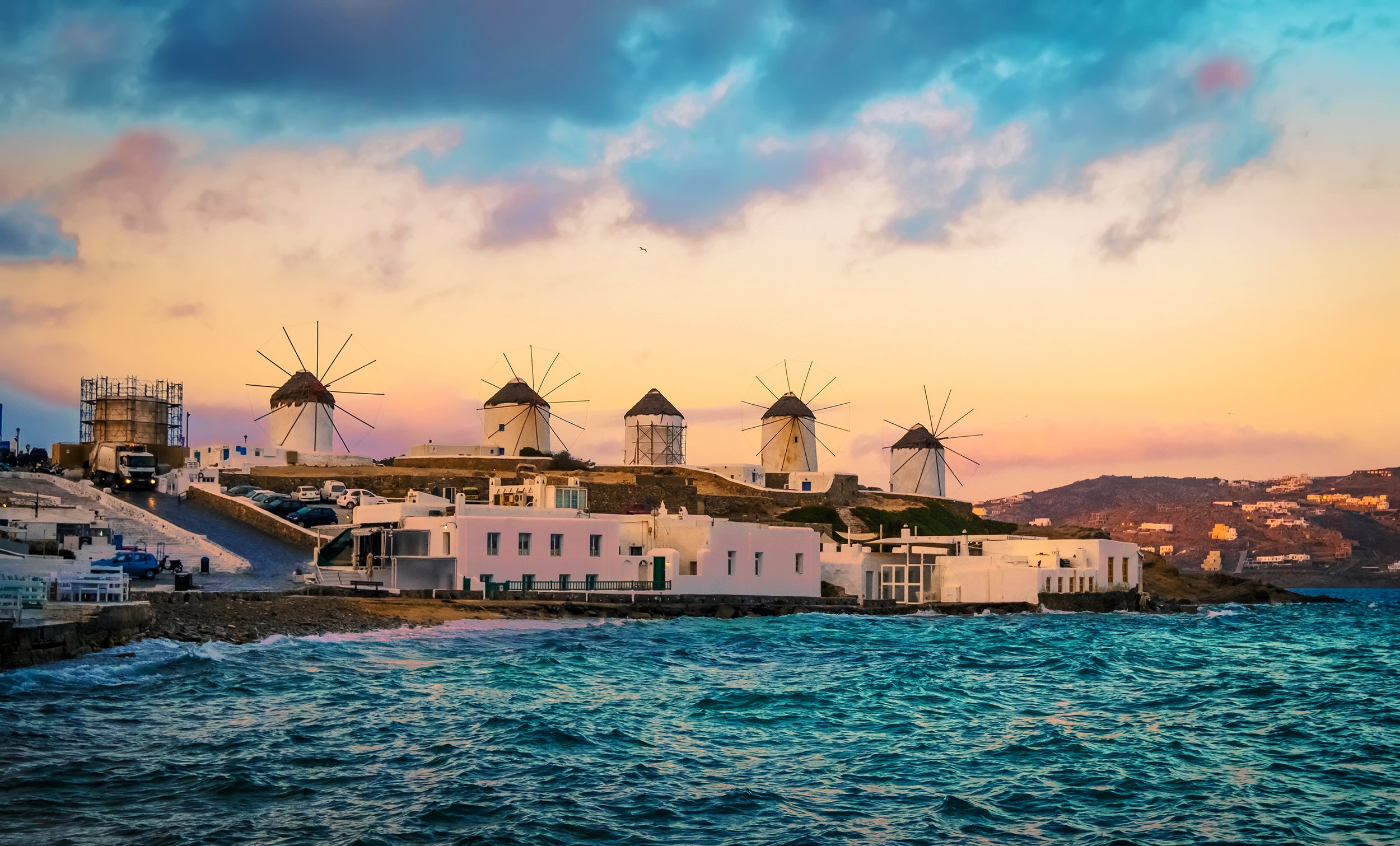 Kato Mili | Mykonos | Windmill | Greece | Sunset | Travel.jpeg