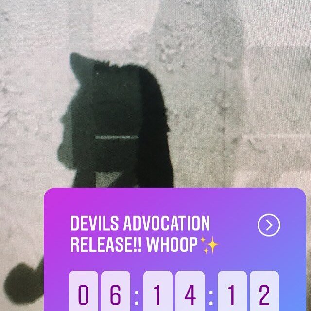 Me and my shadow waiting on March 12! 

@phantompinksworld
#devilsadvocation