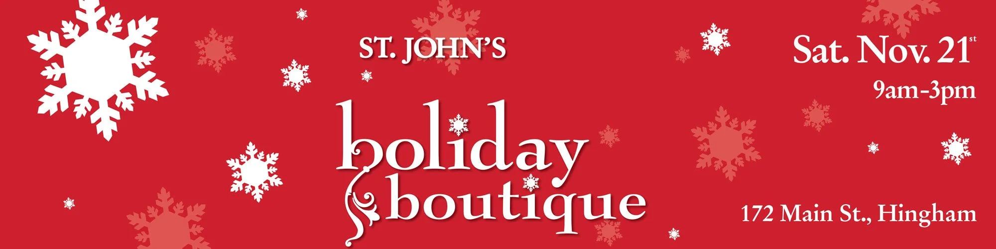 2026 St John's Holiday Boutique