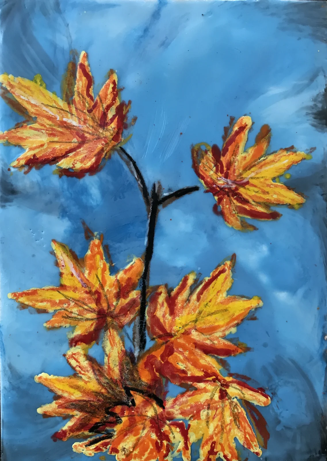 Maple Branch 5" x 7"