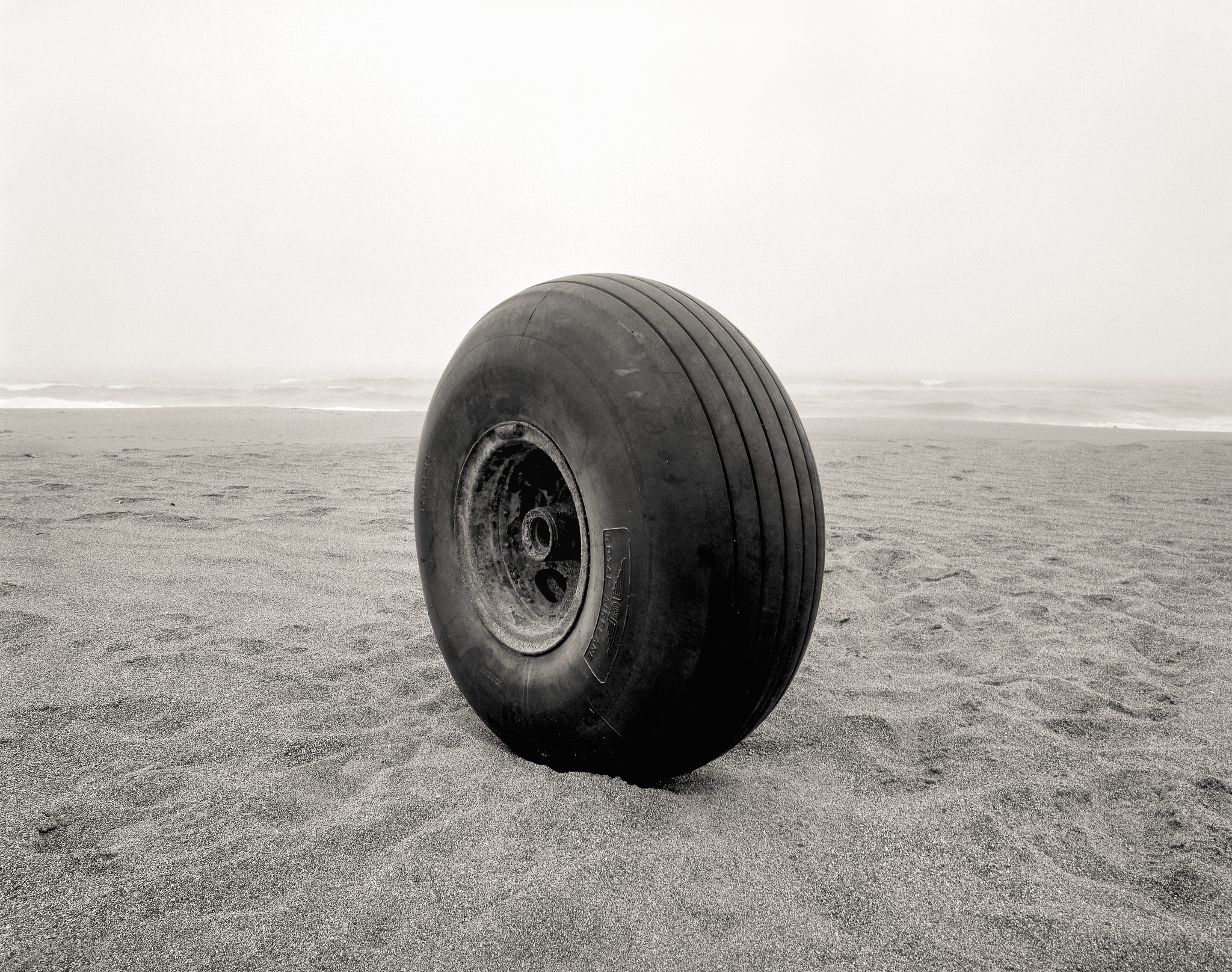 Airplane Wheel, the Great Beach