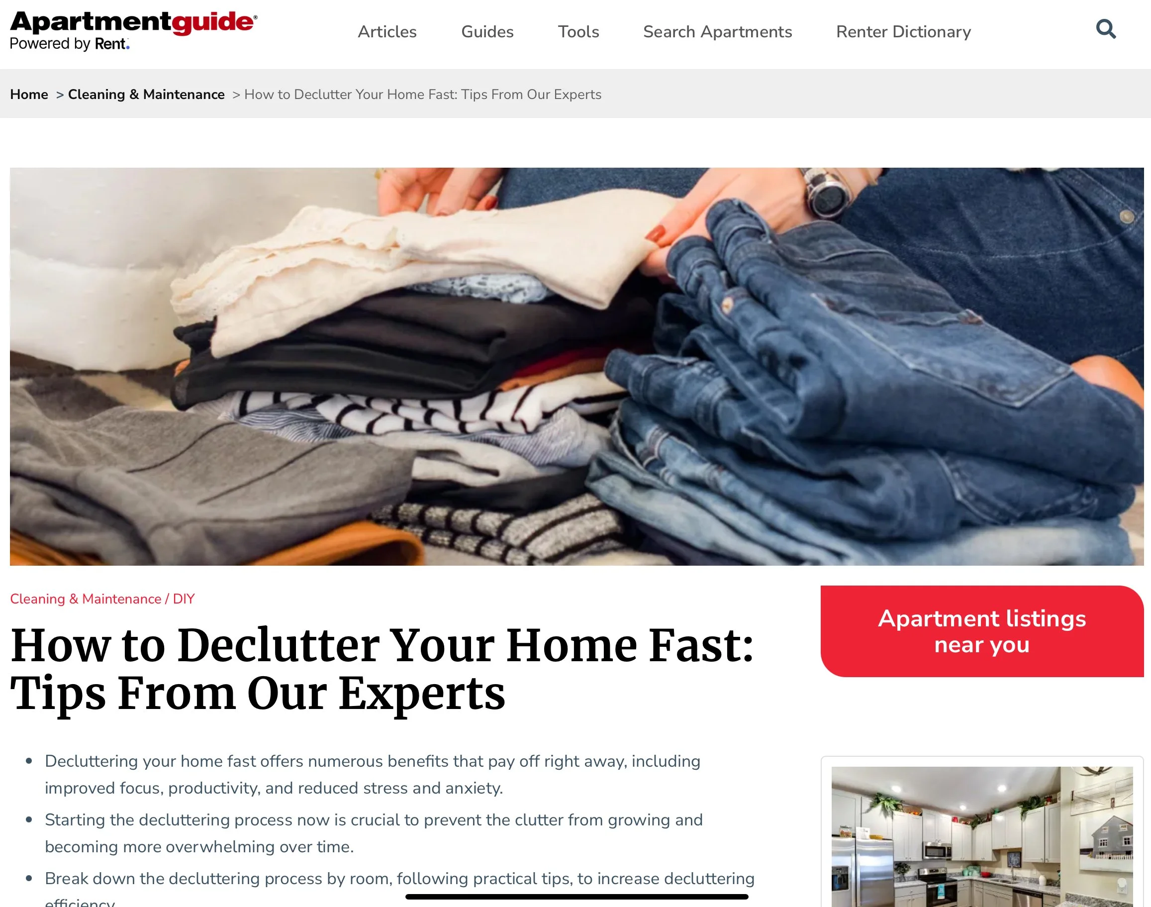 How to Declutter Your Home Fast: Tips From Our Experts- 