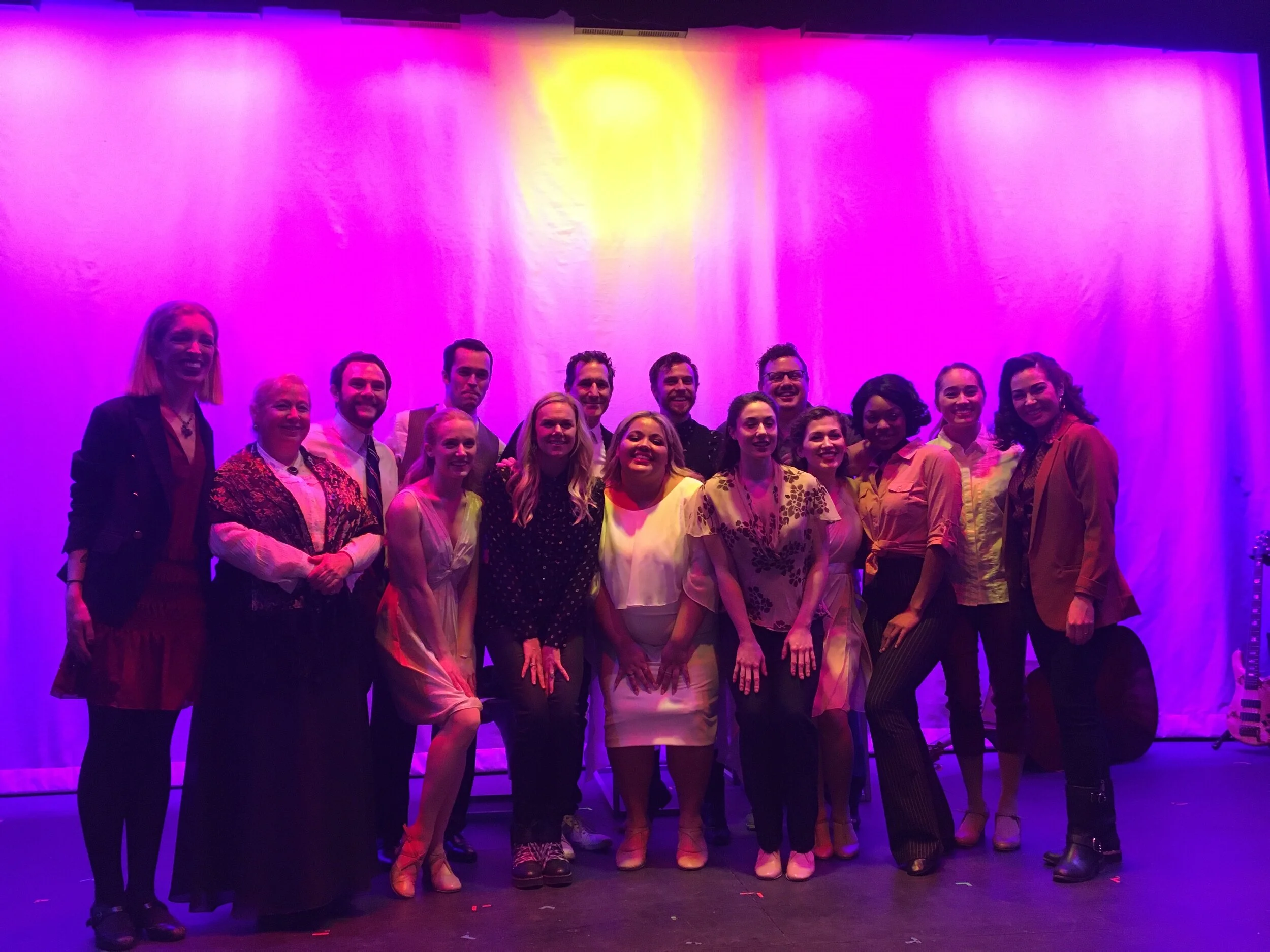 Broadway star Laura Bell Bundy attends WWTM opening night in Chicago