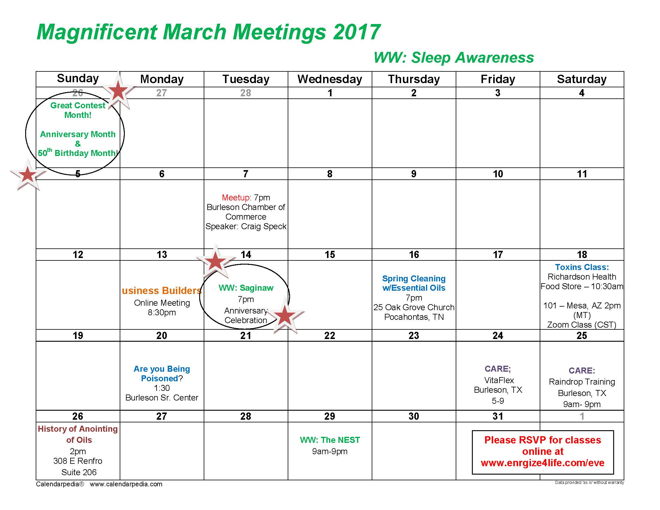 RSVP on the Events page!