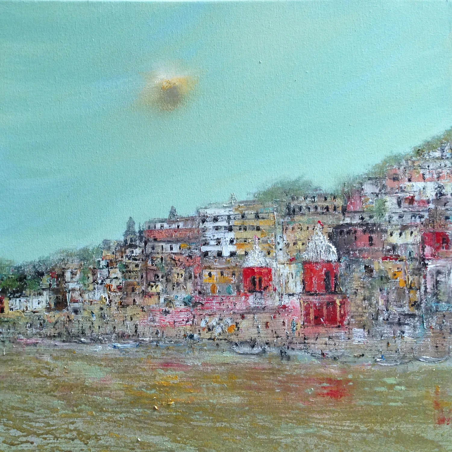 Golden glow, Varanasi