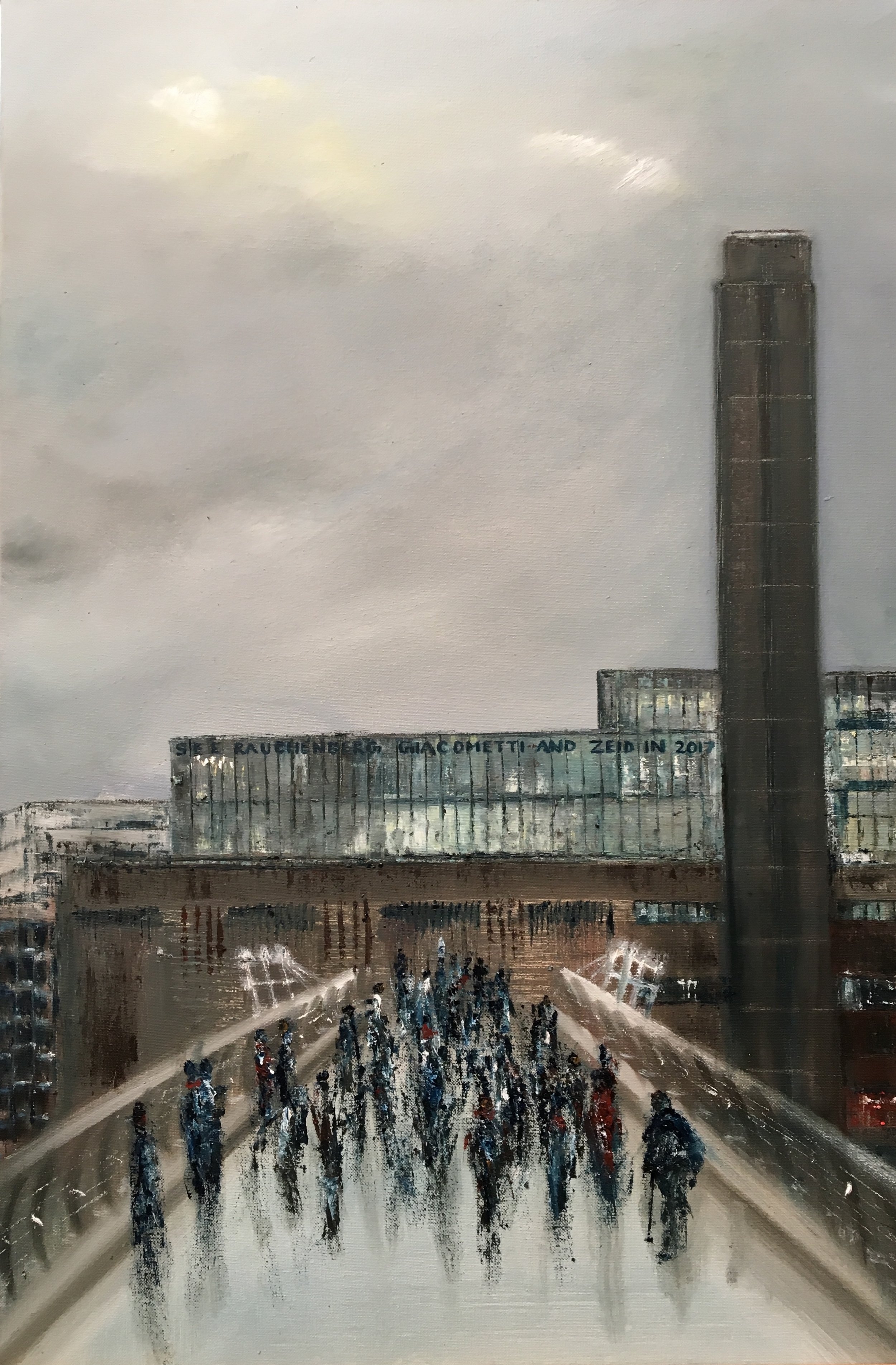 Tate Modern, Oil, 20 * 30, 2018