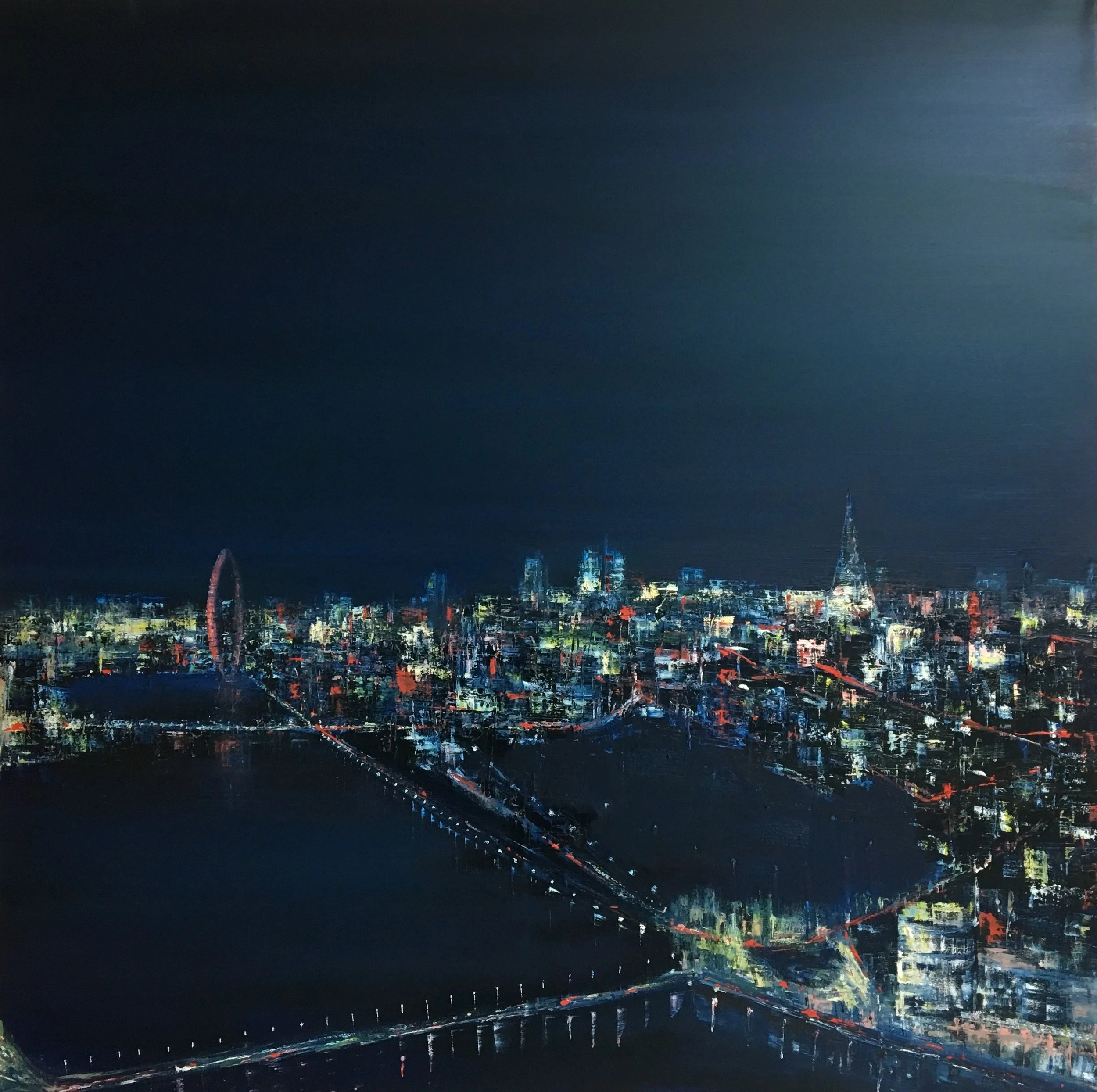 Milbank II, oil on canvas, 60 * 60 inches