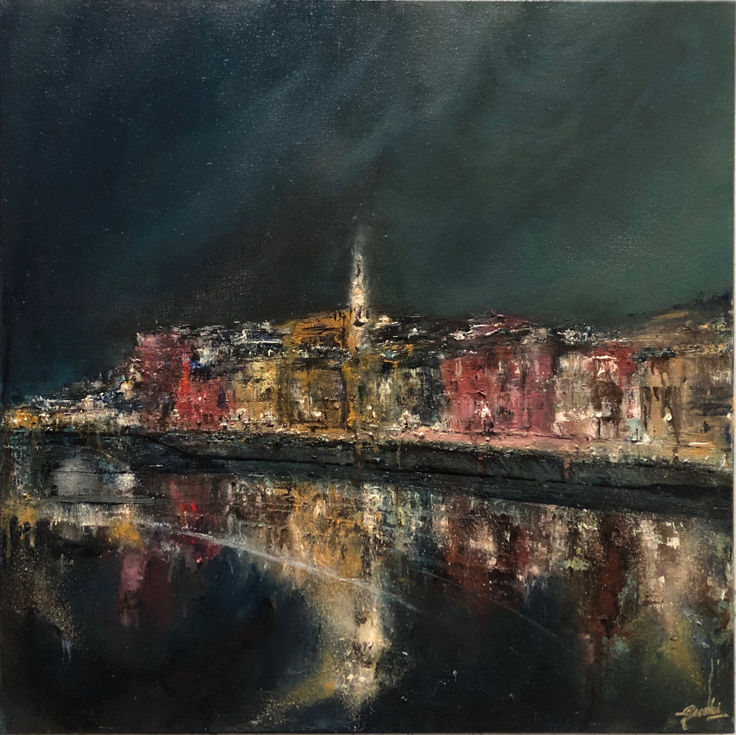 Firenze, Oil on canvas, 24 x 24