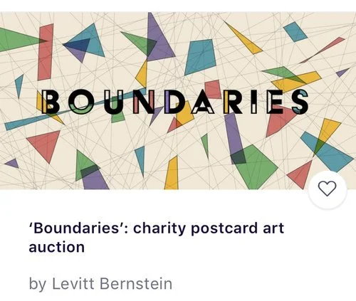 ‘BOUNDARIES’: CHARITY POSTCARD AUCTION, LONDON, 2019
