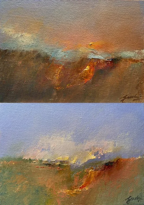 AUCTION OF PAINTING: IN SEARCH OF HOPE TO RAISE MONEY FOR THE UKRAINE HUMANITARIAN APPEAL, LONDON, 2022