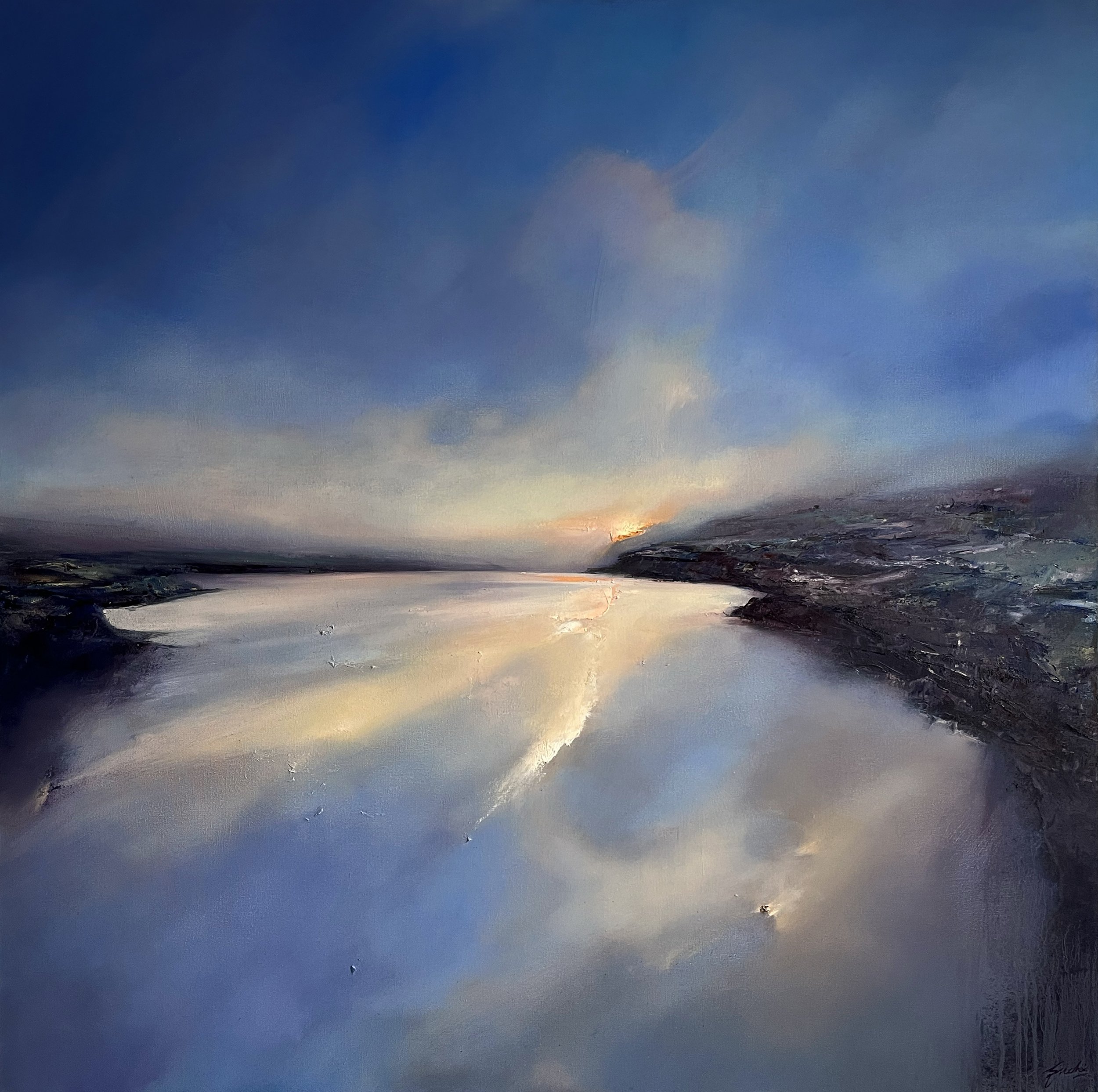 Memory, Oil, 40" x 40"