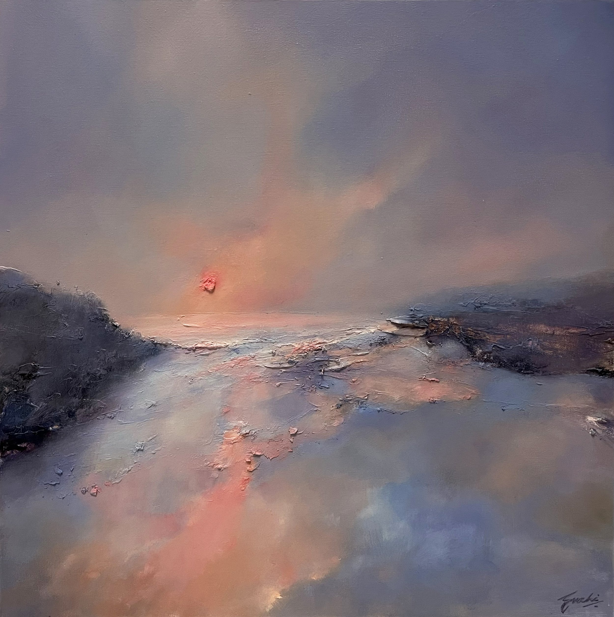 Sunrise, Oil, 24" x 24"