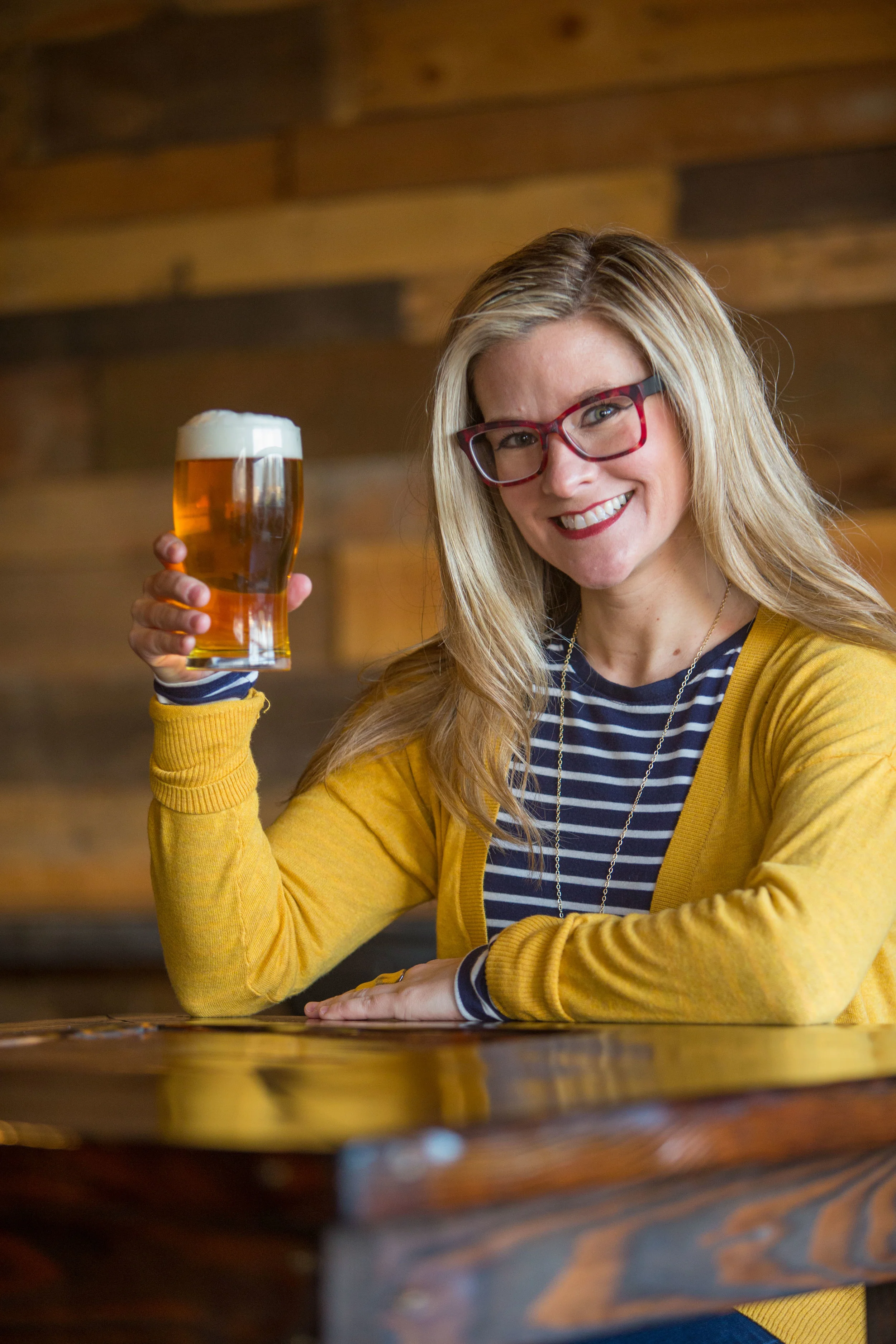 KIMBERLY JOHNSON, ABV GIRL After ten years in the corporate world in Minneapolis, Kimberly left it all and moved to the Pacific Northwest to pursue a life based on her passions, her desire to own her own business and the lifestyle she’s always wanted. Using her PR and marketing background and her writing/business skills, she started blogging and writing about craft beer and her adventures exploring the Pacific Northwest on her site Adventures, Brews, and Views or ABVGirl.com Through those adventures covering breweries and beer fests, she started working in the craft-beer industry and found her new ‘home’ in the craft-beer community. As ABV Girl, Kimberly aims to inspire others to get out and seek adventures, yummy brews to indulge in, and live boldly in pursuing the life the matters most! Kimberly is a Wisconsin native so beer has always been a part of her life. Kimberly loves craft beer and the adventurous nature of craft beer and loves bringing people together to share in community together while sharing stories over pints. Favorite beer style? India Pale Ales (IPAs). I love rye IPAs! Oh, and I love smoky and spicy beers. Favorite craft beer right now? Claim 52 Westside IPA Favorite quote? "Beer will save the world, I don’t know how, but it will." – Anonymous. "Be the change you wish to see in the world." – Ghandi. "Well-behaved women rarely make history." –Laurel Thatcher Ulrich A perfect day off would be… a long, scenic, heart-pumping hike with Mike ending up at a local brewery sipping a yummy, craft beer celebrating our earned cold one! Favorite musician? Singer/Songwriter Matthew Mayfield Favorite book of all time? I have a few! Way of the Peaceful Warrior by Dan Millman and The Road by Cormac McCrathy What do you have to do before you die? Live location independent and travel for an extended period of time…six months to a year!