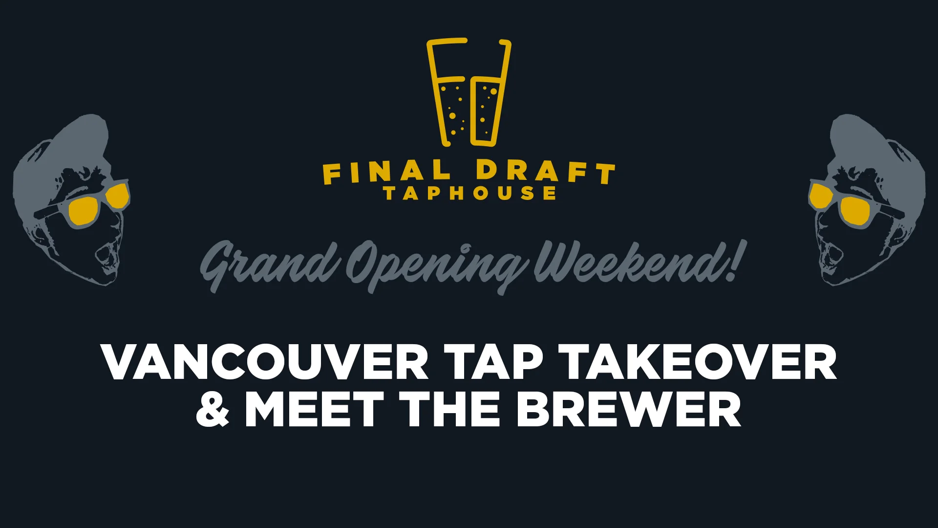 Friday, August 4 from 5 to 7 p.m. - 11 Vancouver breweries will be on tap and the brewers will be at the taphouse meeting and greeting and giving away fun swag!