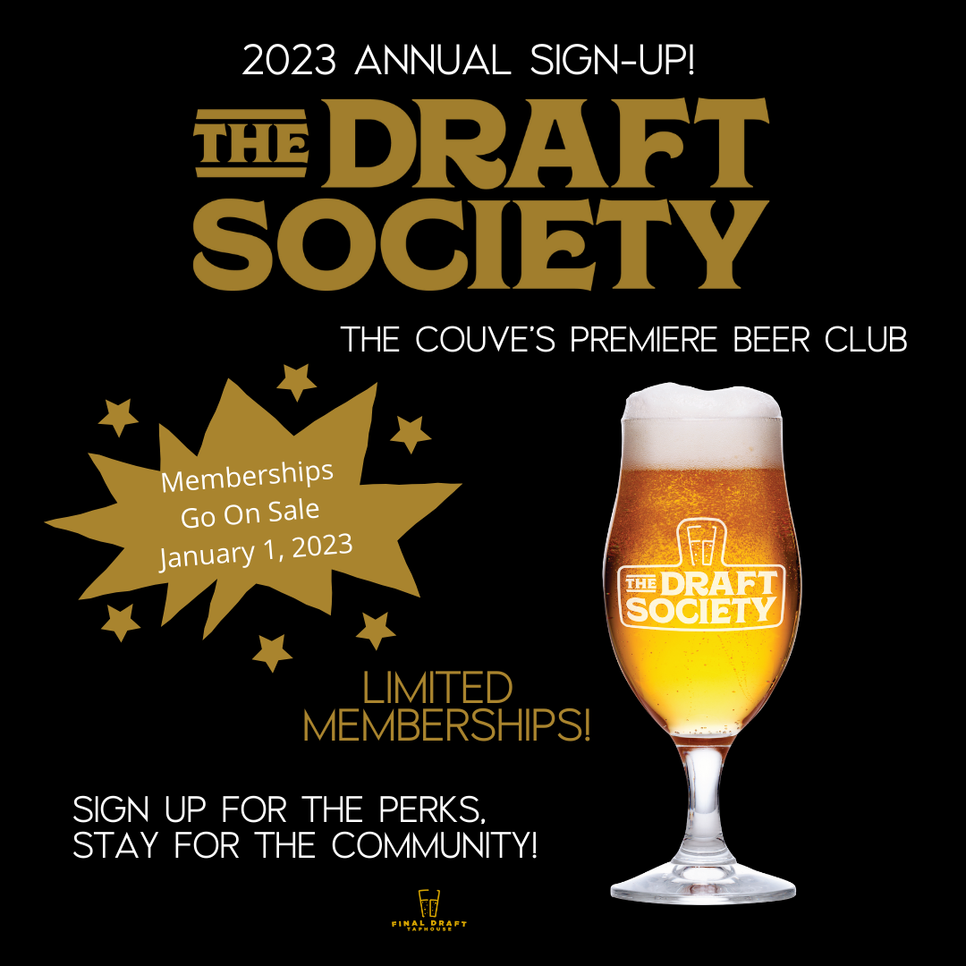 Blog Updates Vancouver WA — Final Draft Taphouse Craft Beer Taproom