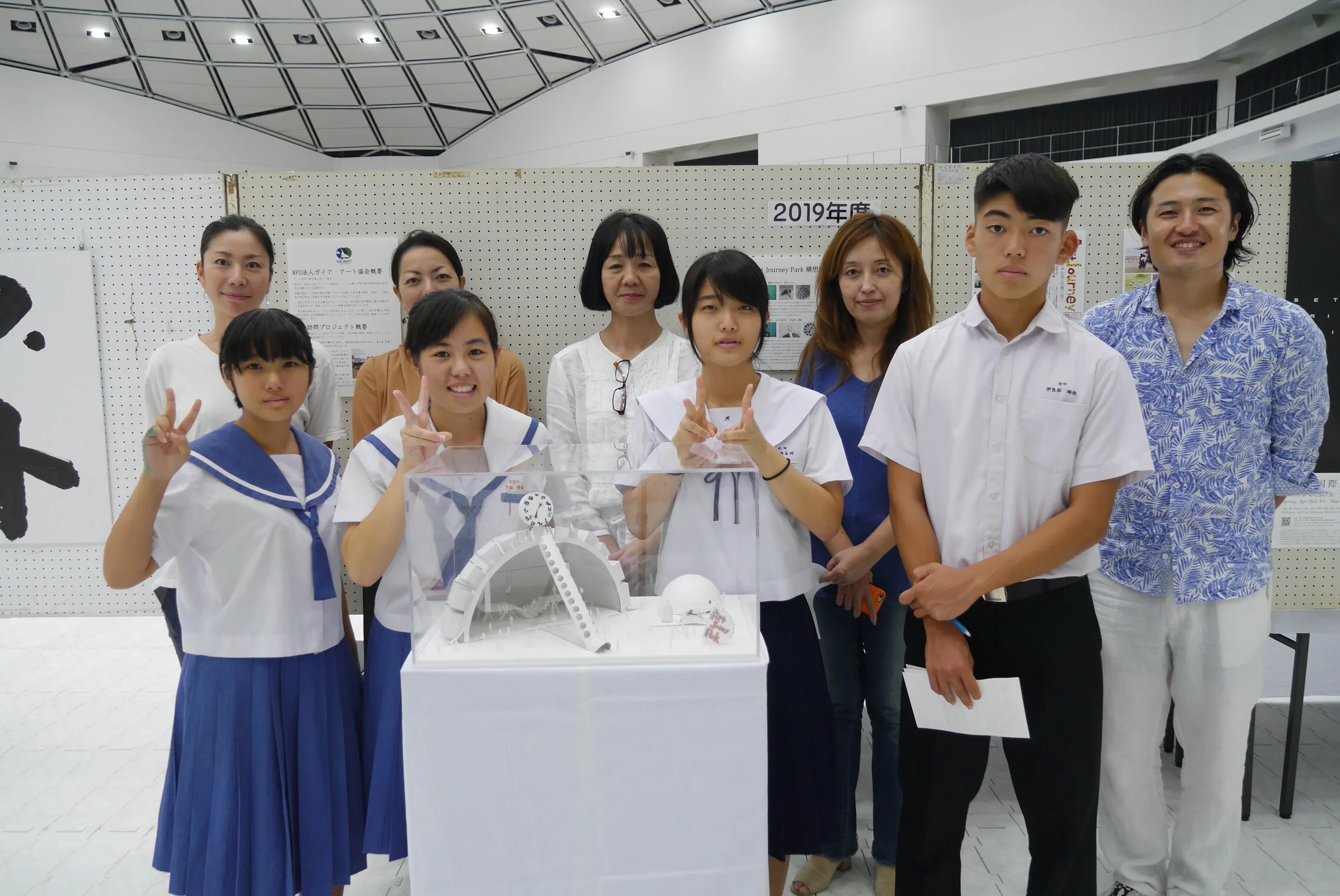 Report for Miyako Island High School Student Field Trip to Benesse, Miyako Island Japan, October 2019