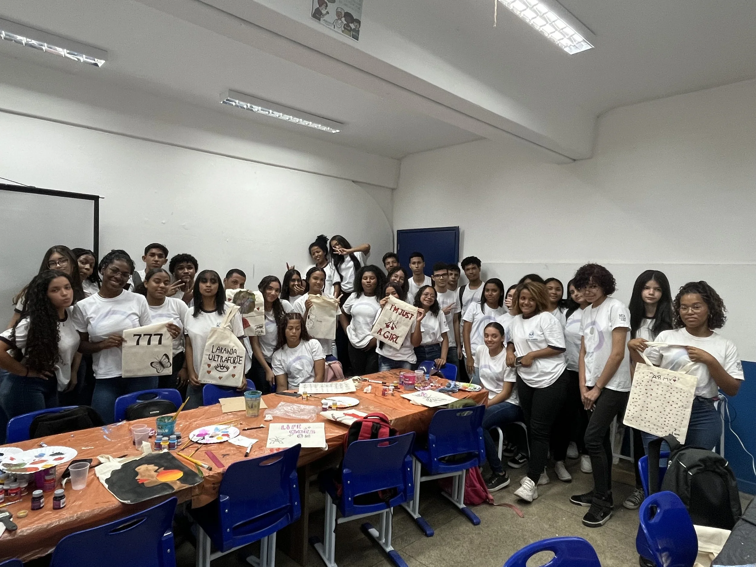 Projecto TRAMA with SerCidadao, Rio de Janeiro, Brazil, May 2024
