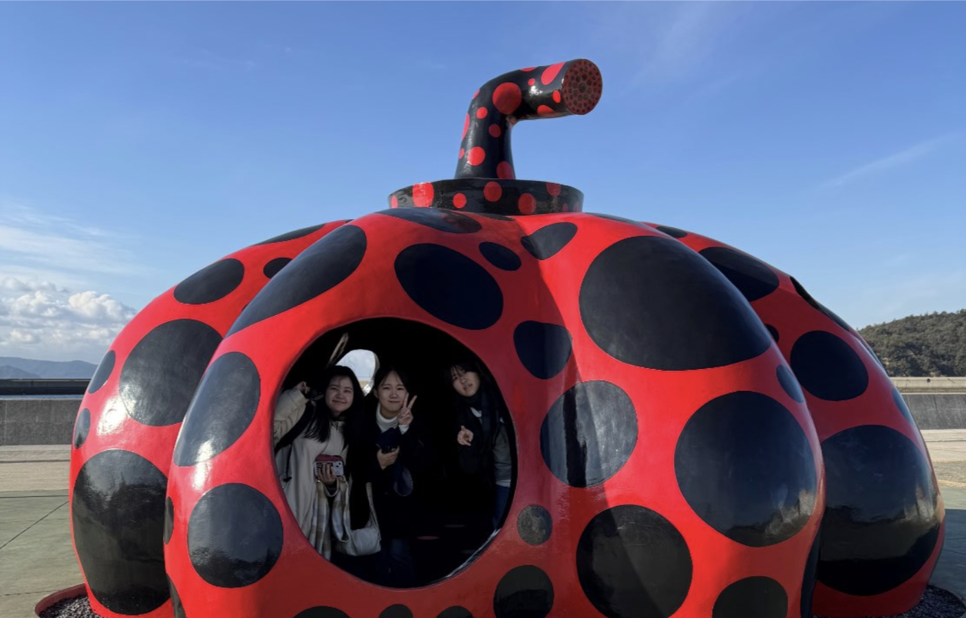 Miyako Island High School Student Field Trip to Benesse Art Site, Naoshima, Japan, 2025