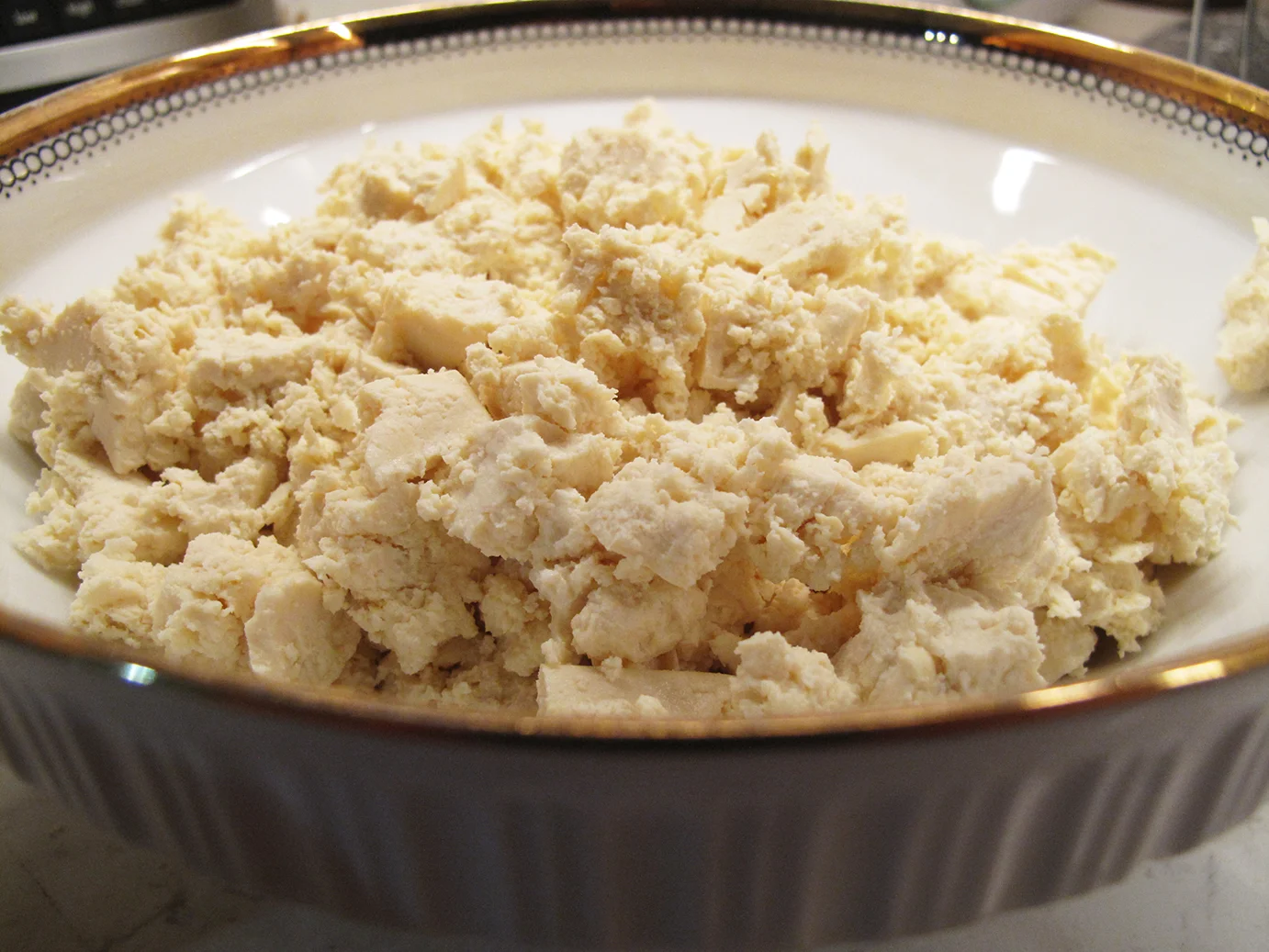 Crumbled tofu