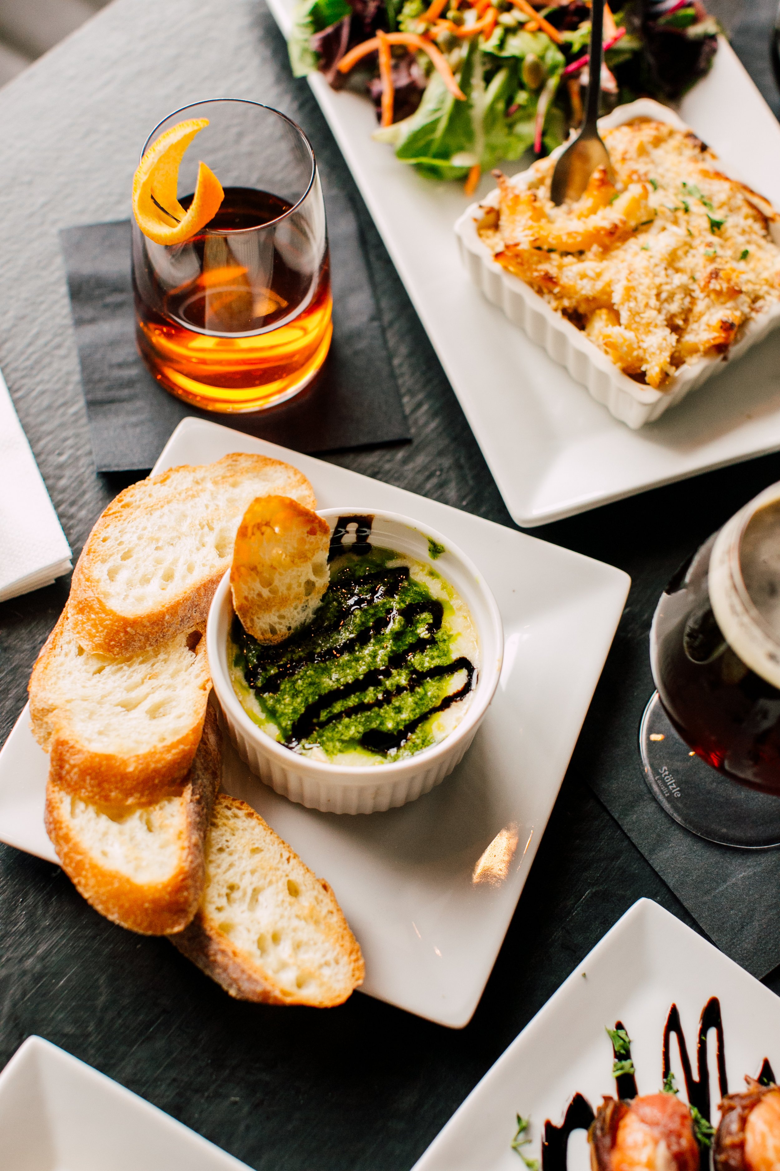 Baked Brie with Pesto and Baked Beecher's Penne.jpg
