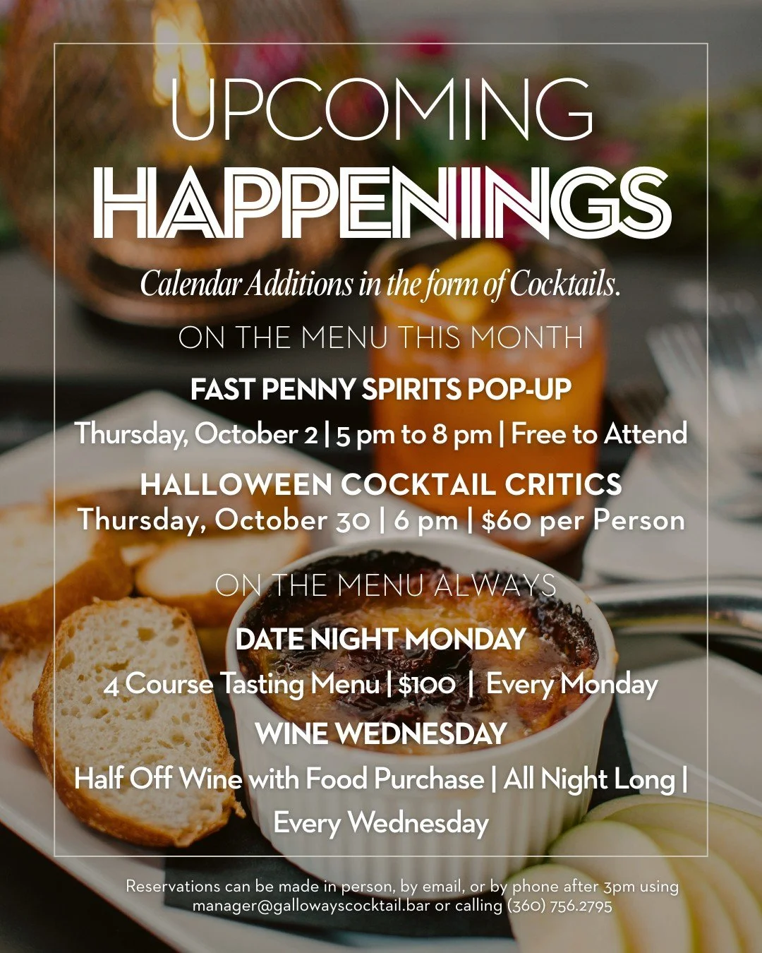 Oh October, we're thrilled your back and that you brought @fastpennyspirits with you.🥃
Spooky season Cocktail Critics, it's your time to shine!