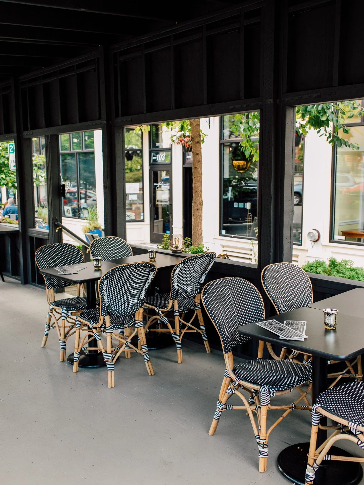 The best seat in the house is outside ☀️