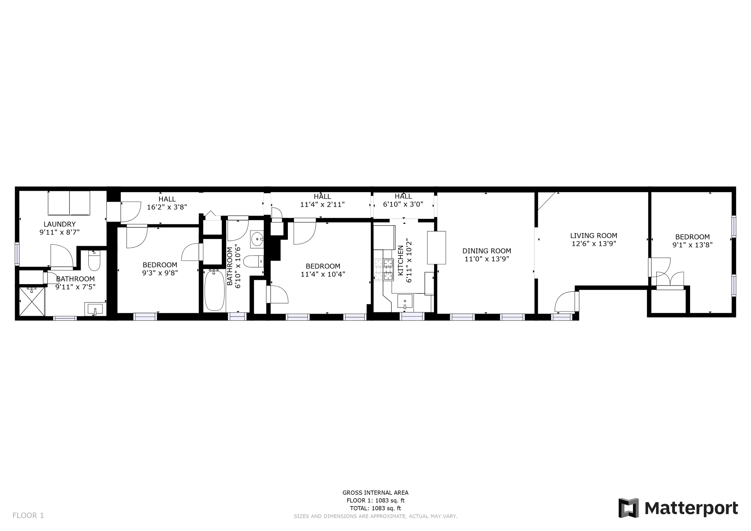 701 S Conkling #2 floor plan.png