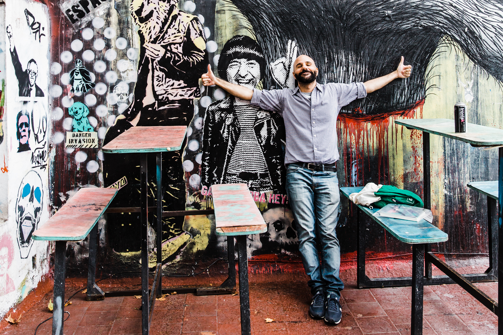 "The way that people eat and go for drinks has totally changed in the last few years," says Eugenio. "The coolest places now are the ones with communal tables—places where you have to share your personal space with other people. Everyone is connecting, sharing, socializing. And if the weather cooperates, we are drinking our beers outside, literally in the street." 