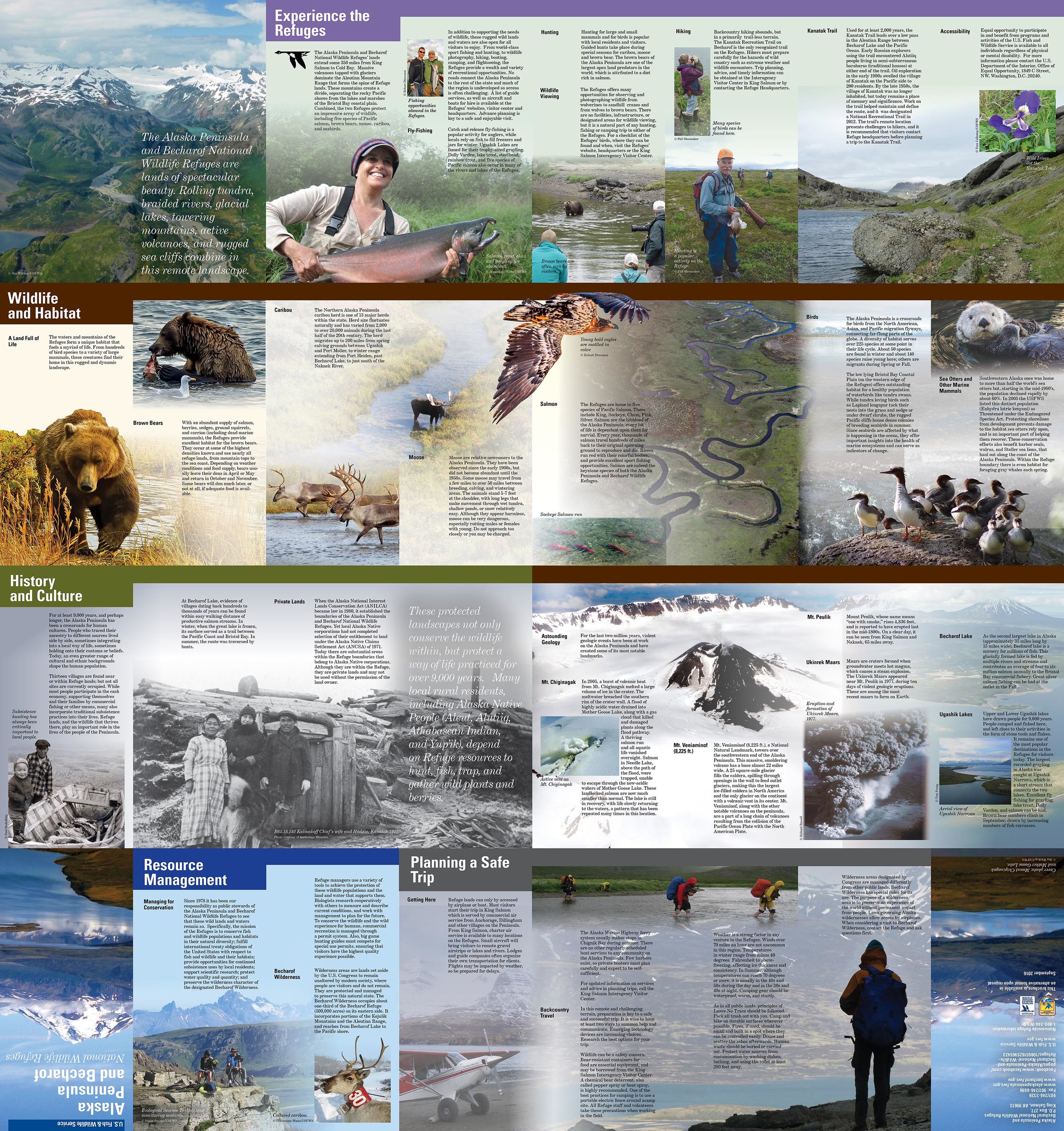 AK Peninsula and Becharof Wildlife Refuges Brochure