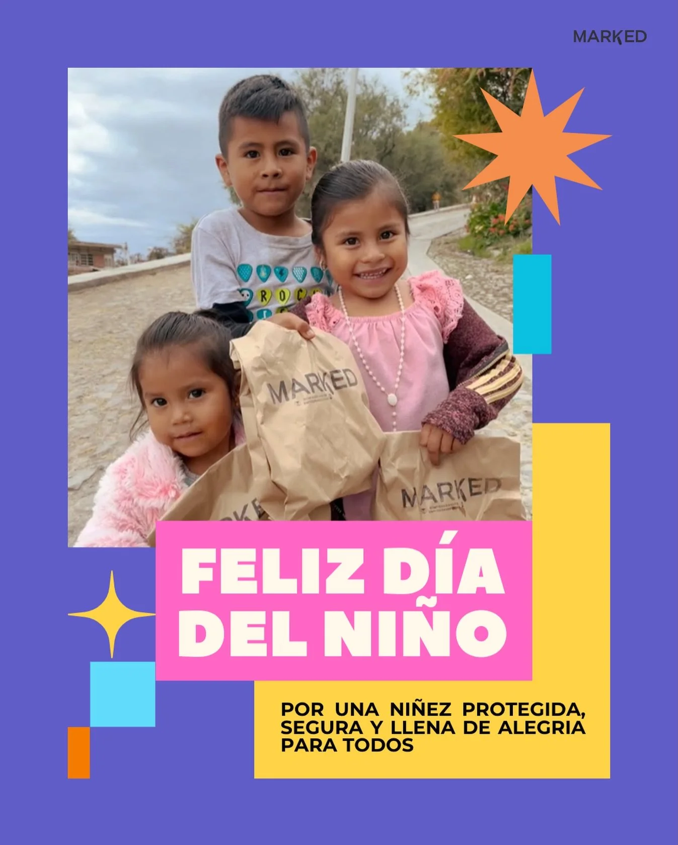 Happy Children&rsquo;s Day to all the boys and girls in our communities and beyond! 🤍🎉

In Mexico, Children&rsquo;s Day has been celebrated every April 30th since 1924, as a reminder to honor, protect, and uplift every child.

At MARKED, this is at