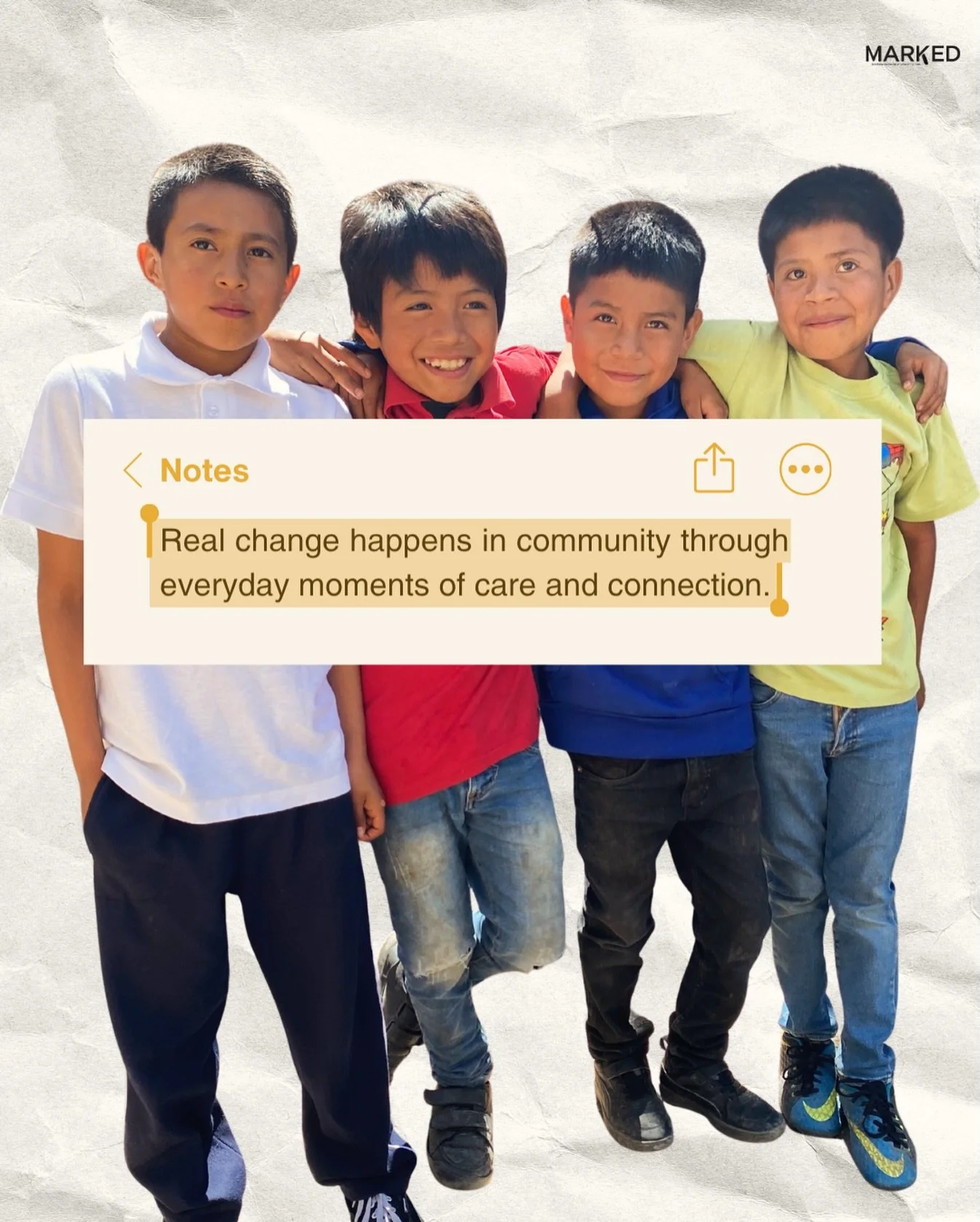 Strong communities are built the same way strong relationships are built: through consistency.

Not through one-time gestures, but through people who keep showing up, paying attention, and making space for others to belong.

A meal shared regularly. 