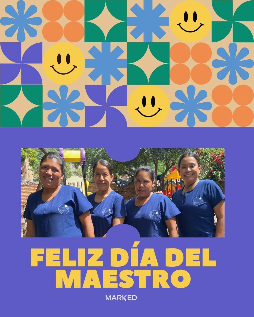 Today we celebrate the teachers.

The ones who dreamed of teaching.
The ones who studied for it.
And the ones who discovered that teaching chose them.

Whether in a classroom, on a soccer field, around a kitchen table, or in the heart of the communit