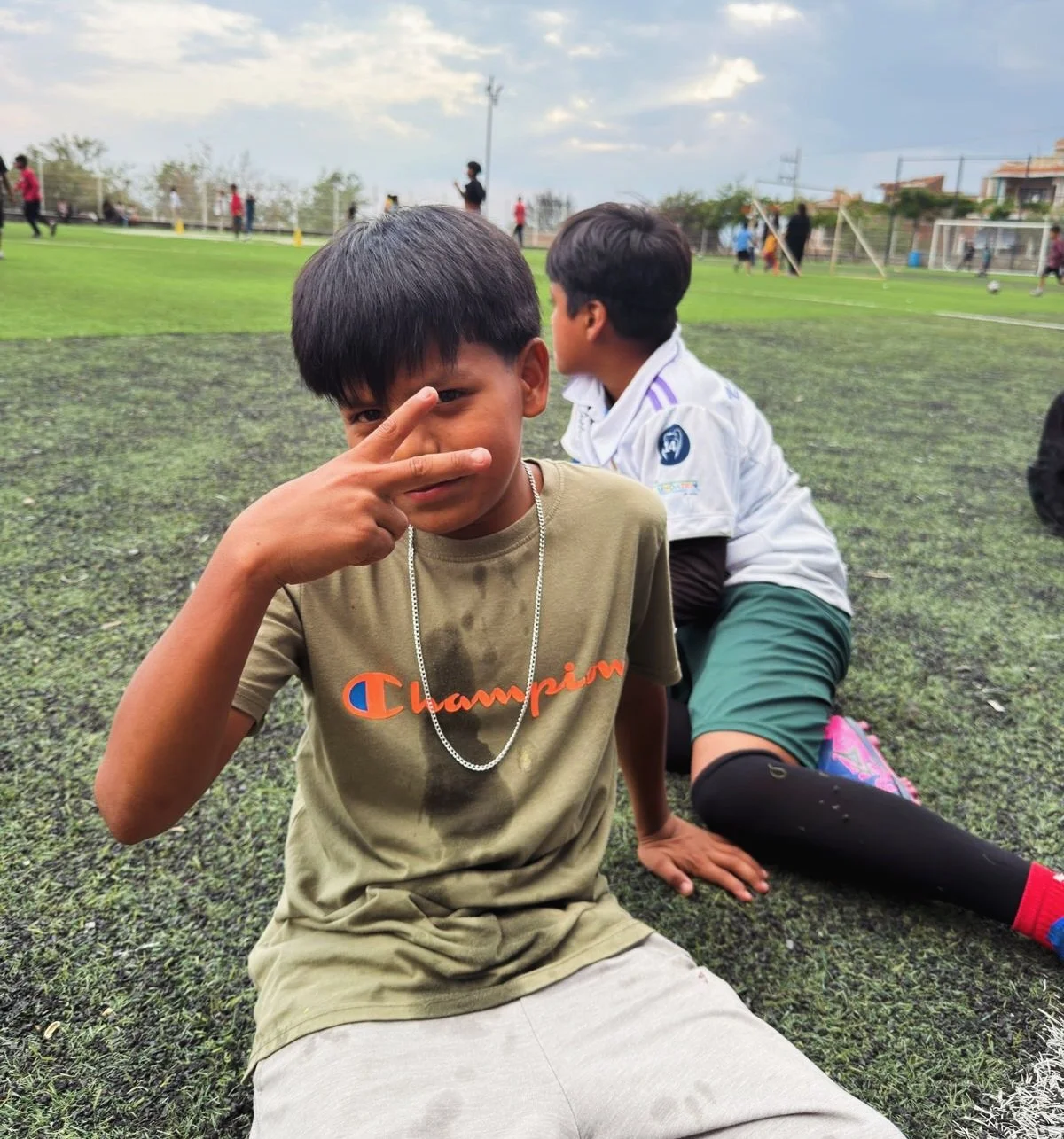 Ending the week in the best way &mdash; soccer practice with these guys! ⚽️

So much laughter, learning, teamwork, and brotherhood every single week. Through consistency, community, and people who refuse to give up on them, we&rsquo;re helping build 