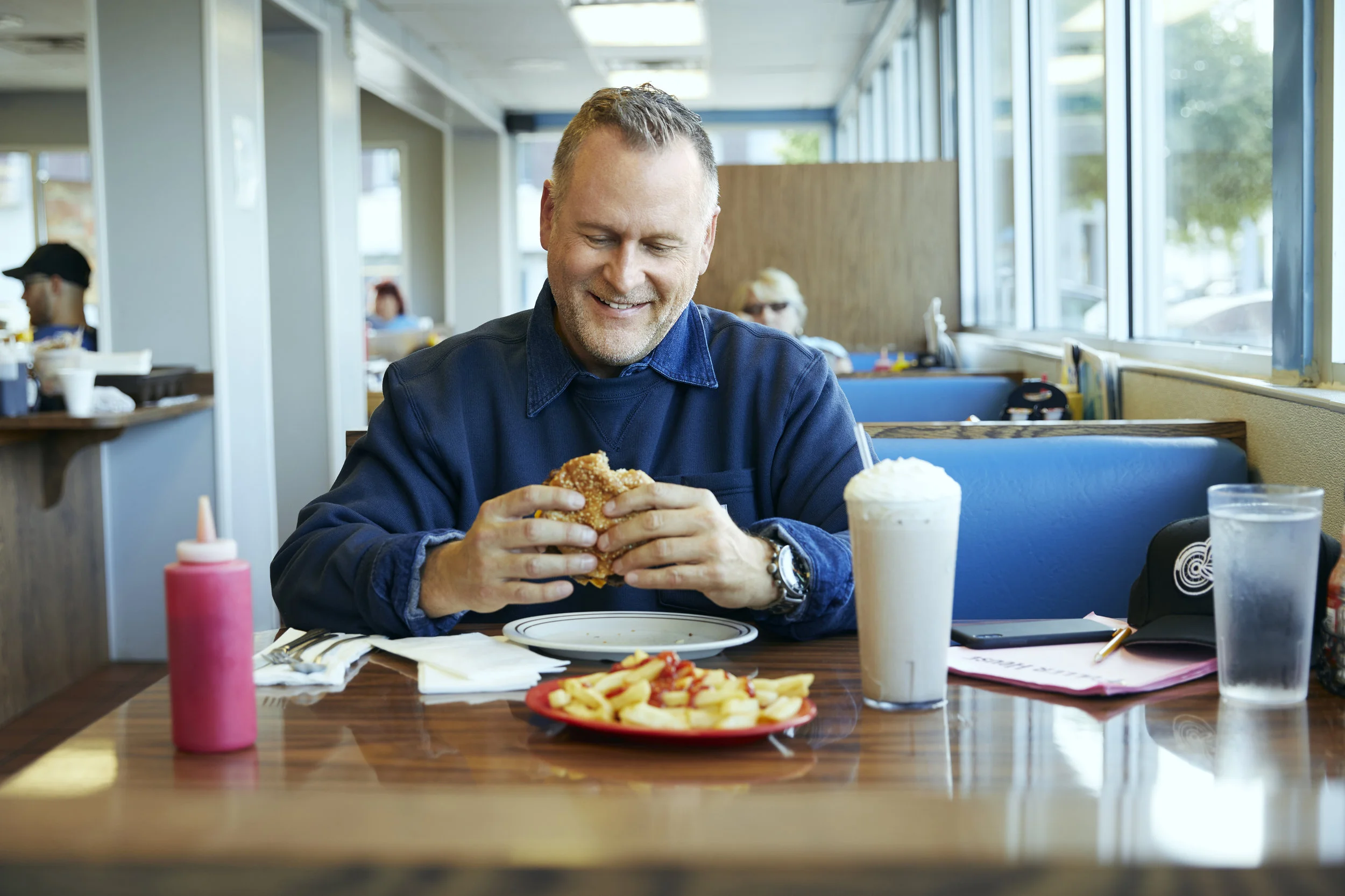 Dave Coulier photographed by wife, Melissa Coulier for Hour Detroit