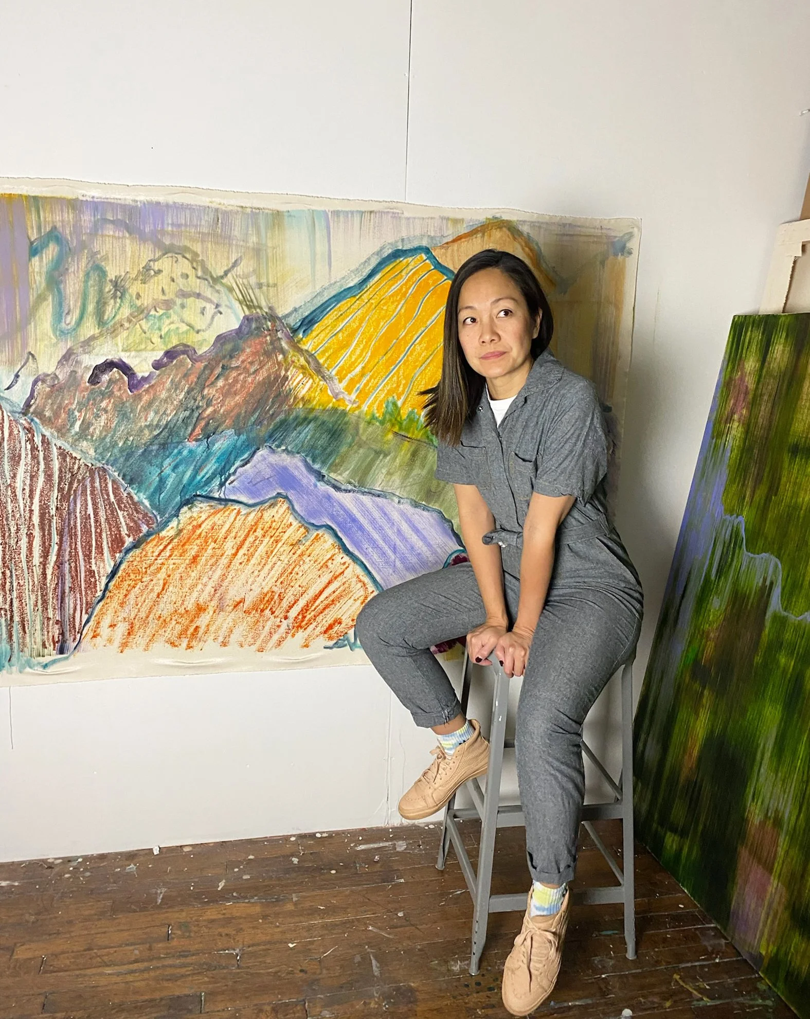 Portrait of an Artist in Studio