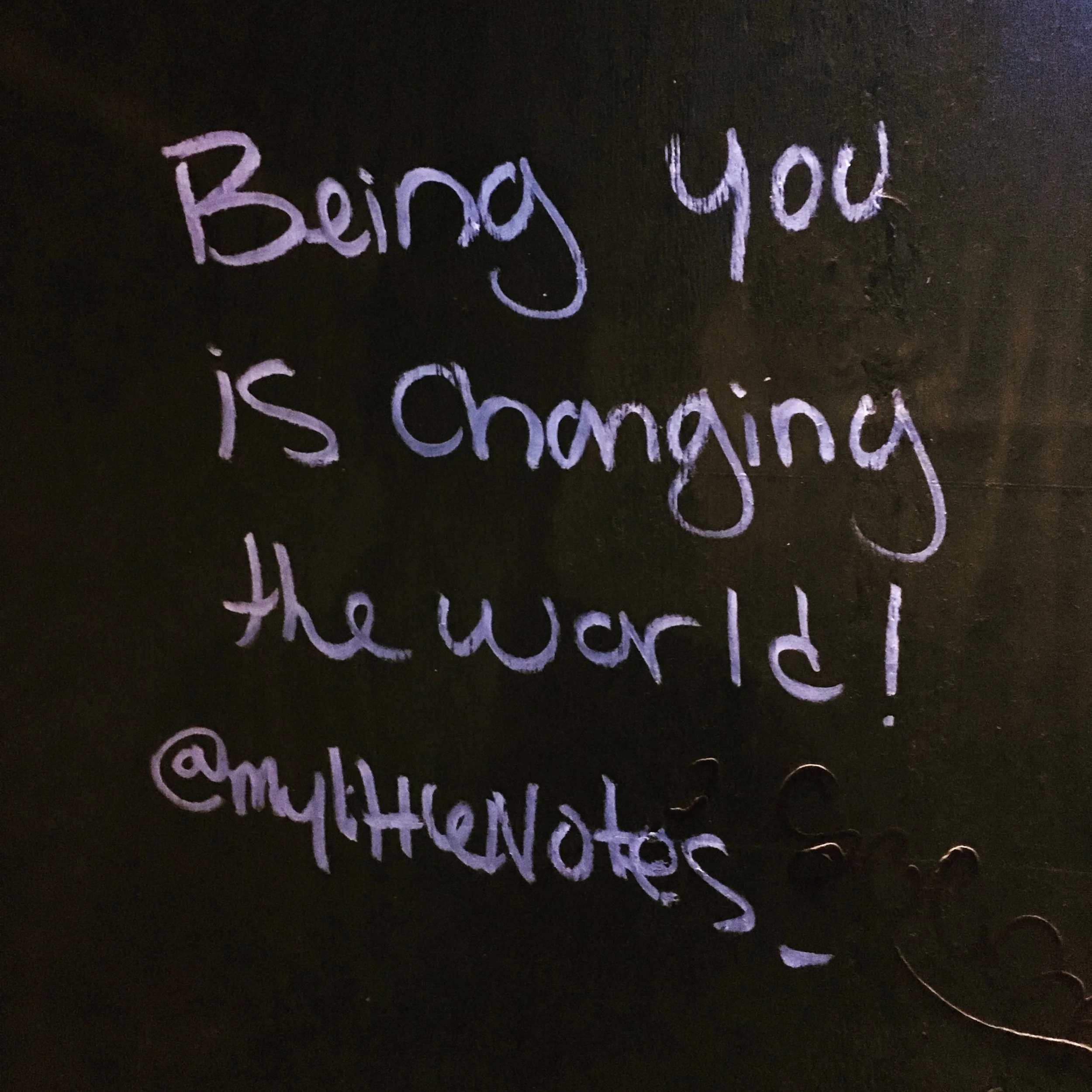 WHEN DID YOU STOP TRUSTING YOURSELF?