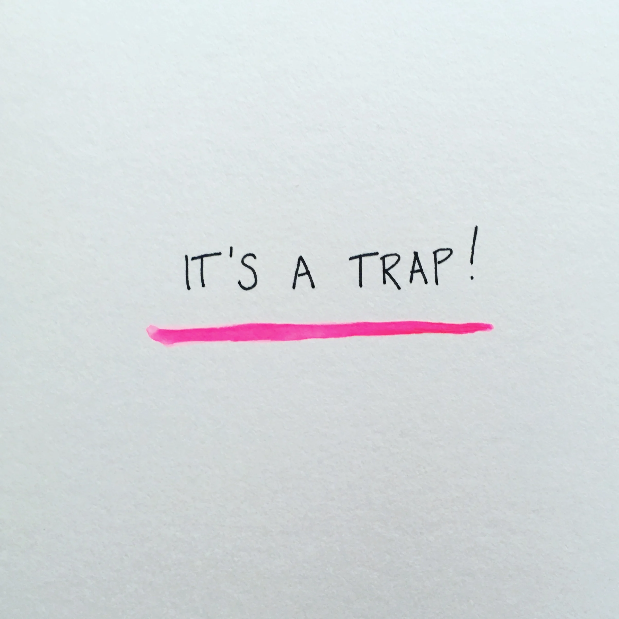 Obstacles I put up to keep myself from writing  