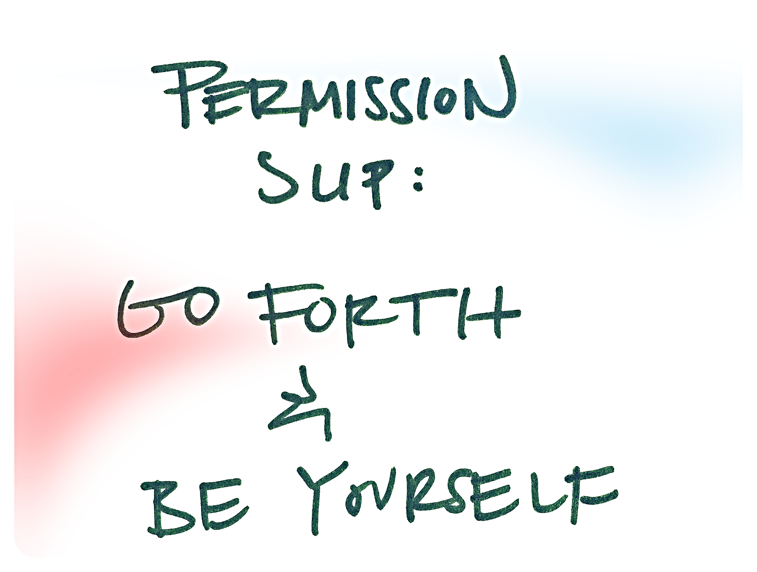 Permission granted