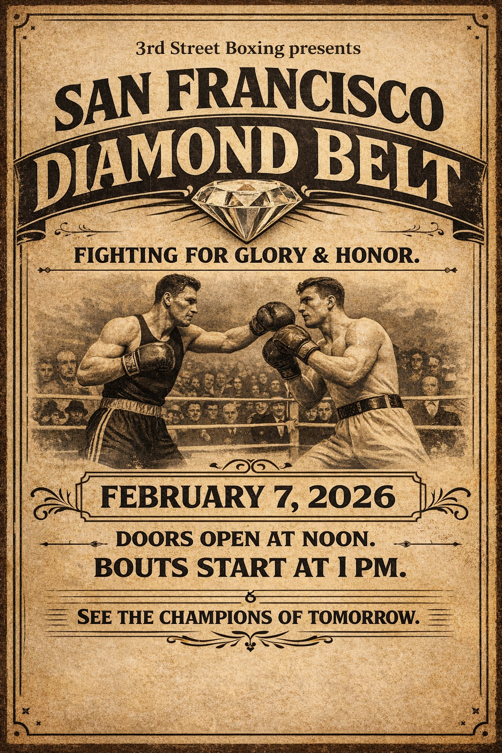 SF Diamond Belt 2026