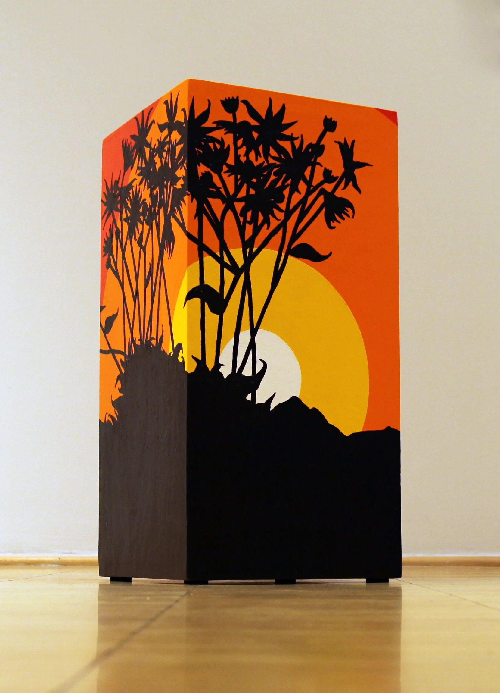 Brittlebush (@ Mt. Charleston), 2014 Acrylic paint on wooden form 28 1/2 X 6 X 6 in View Artsy to purchase