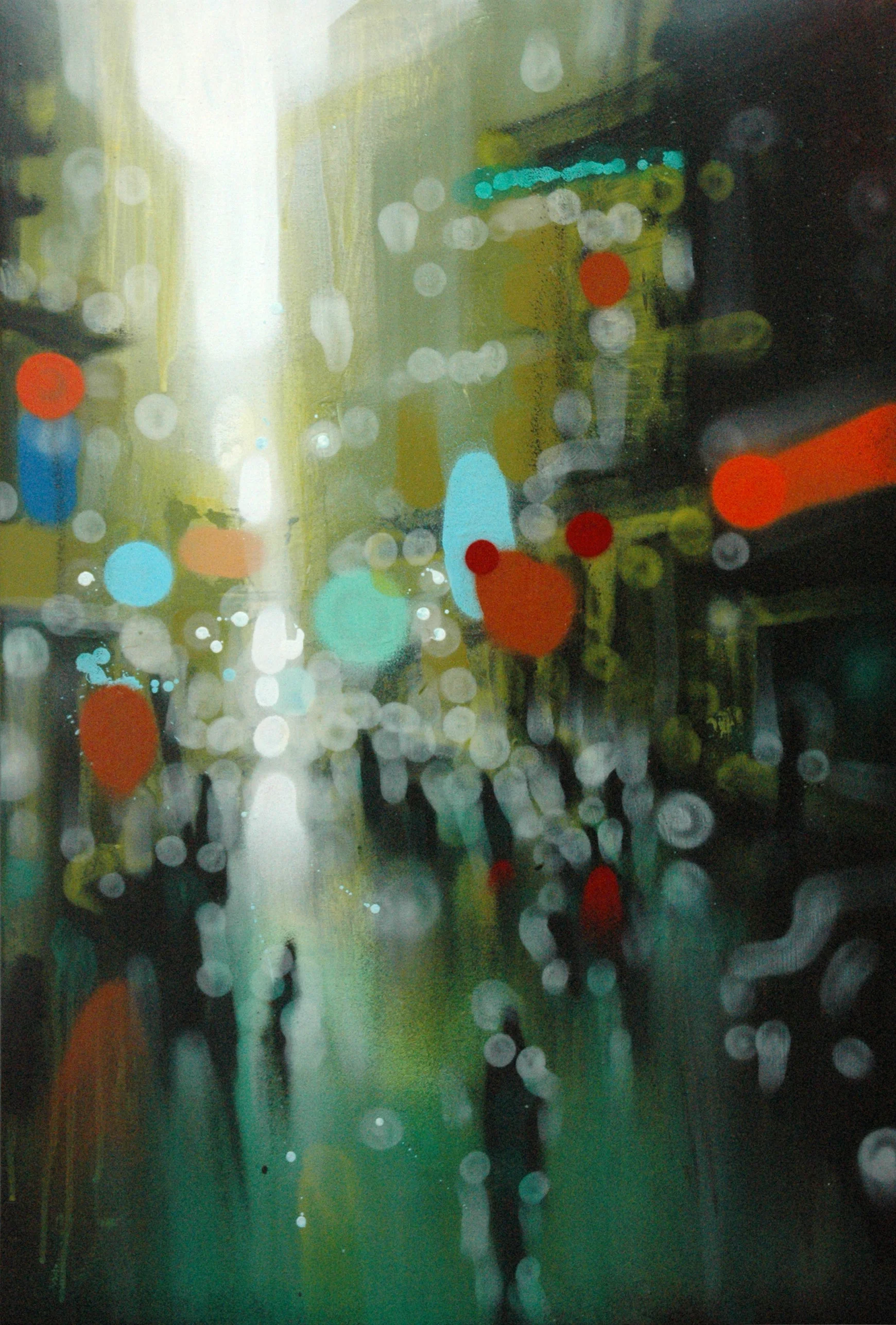 Green Cityscape by Case MacKeen