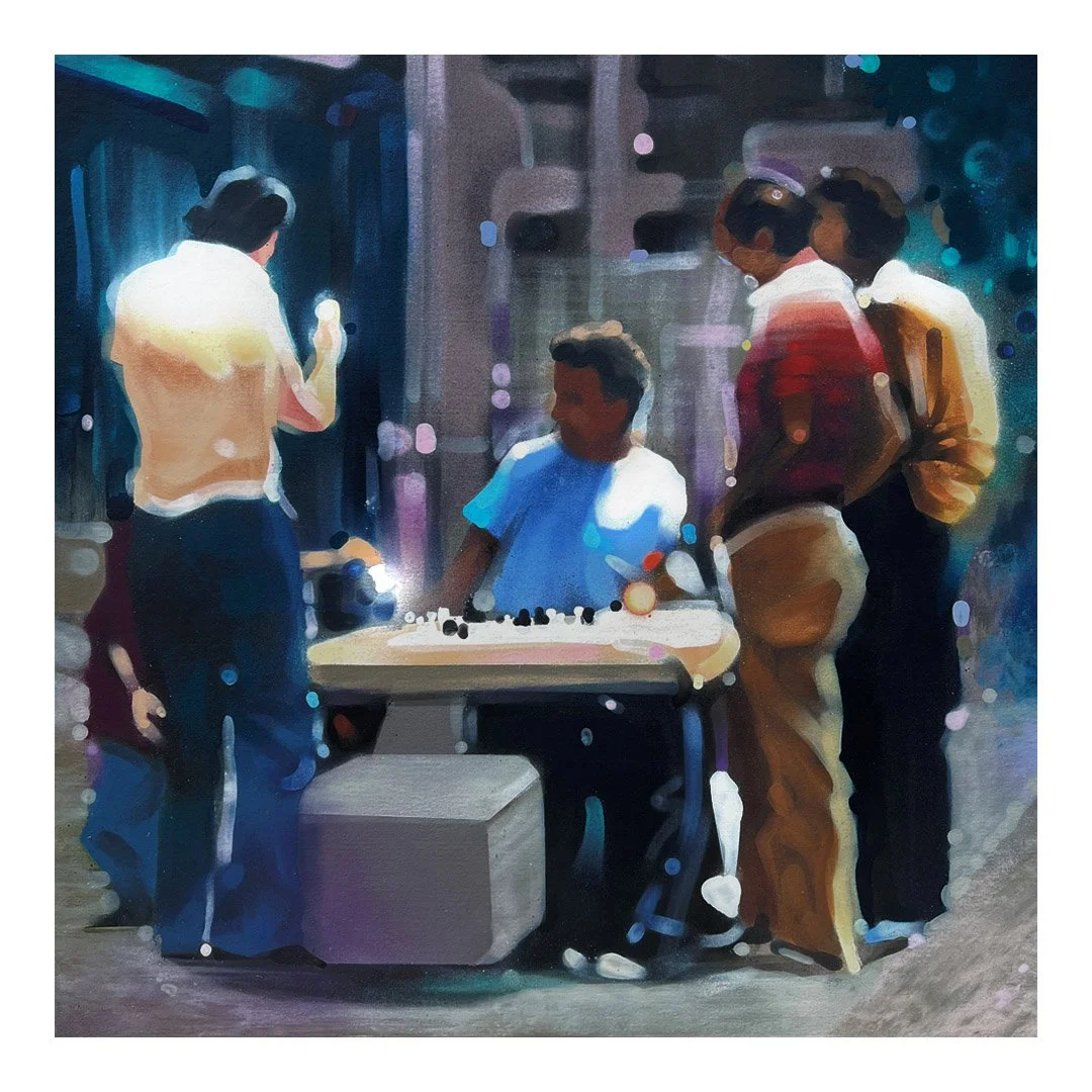 Chess Match on Yonge St..jpg