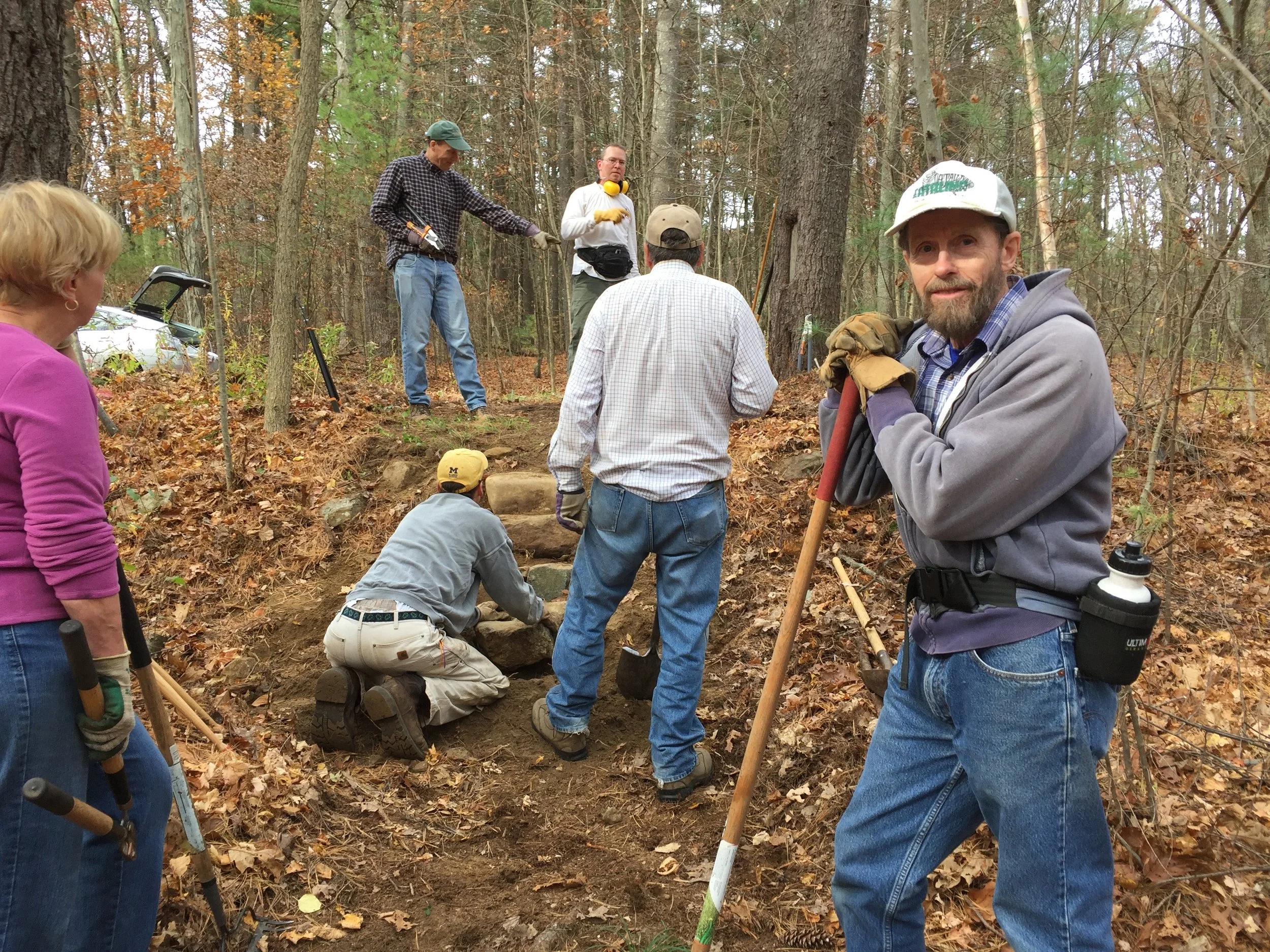 Saturday Trail Work Day at Mazurenko Farm